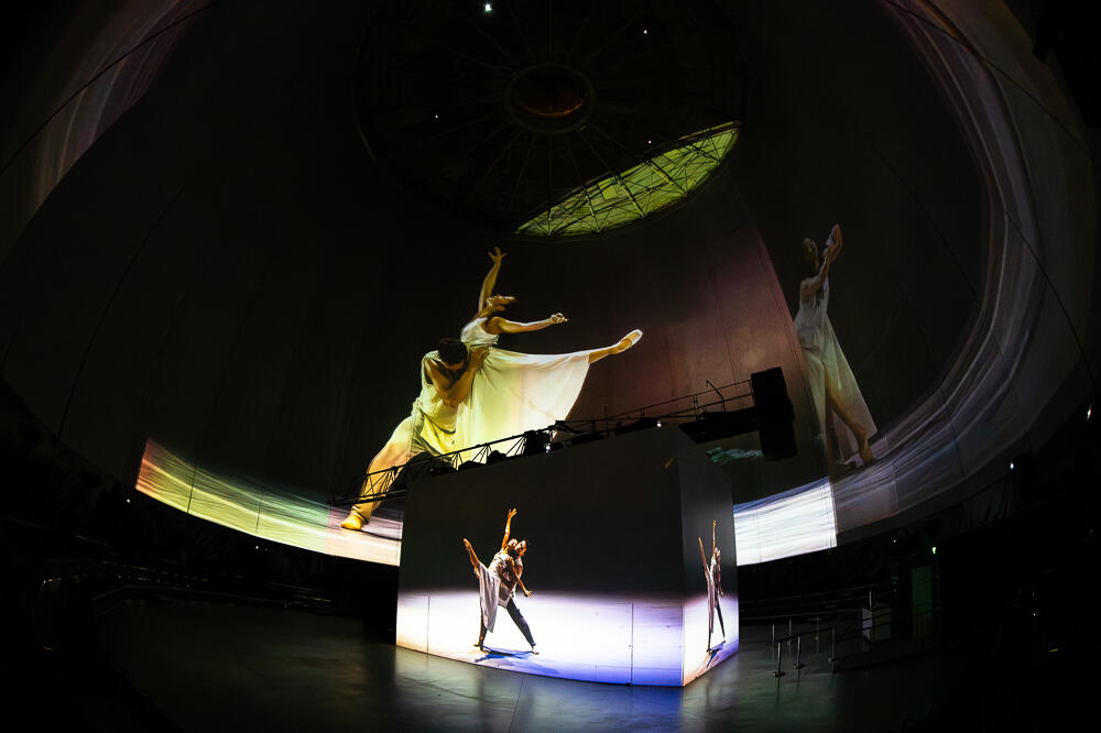 Soirée Ravel, Ballett, Immersiv, Wuppertal, Visiodrom, Heinrich Brinkmoeller-Becker, Bridget Breiners