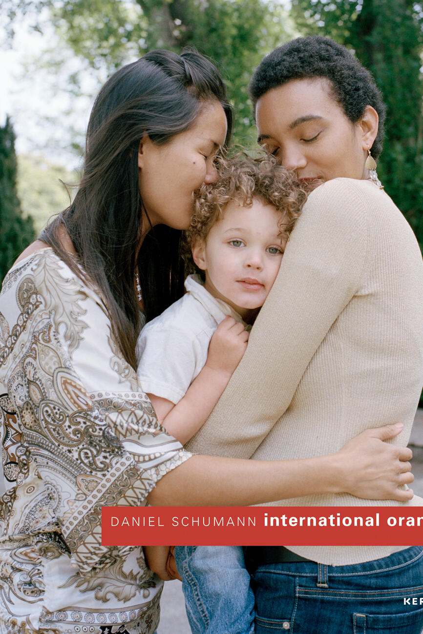 daniel schumann international orange, christof kerber, kunstbuch bildband fotobuch