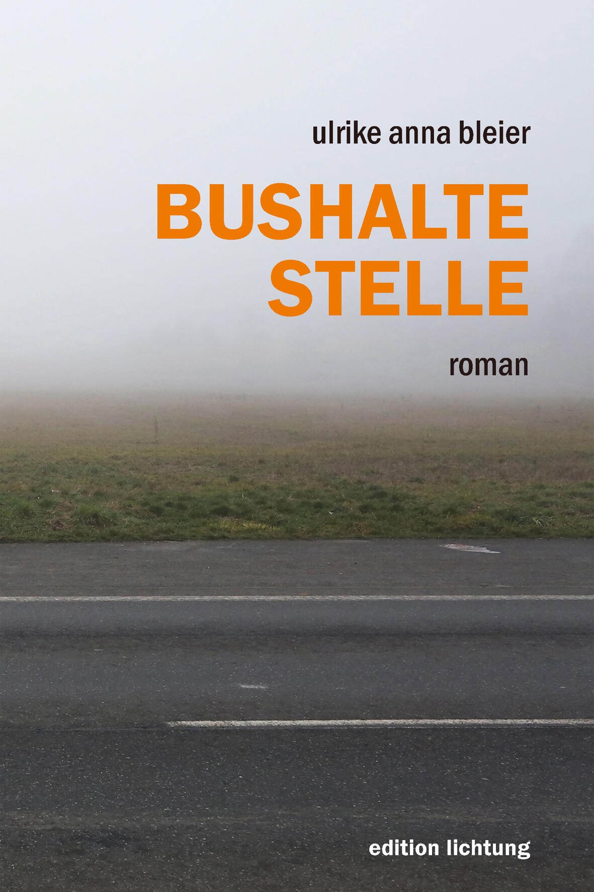 bushaltestelle, ulrike anna bleier, roman, belletristik, literatur