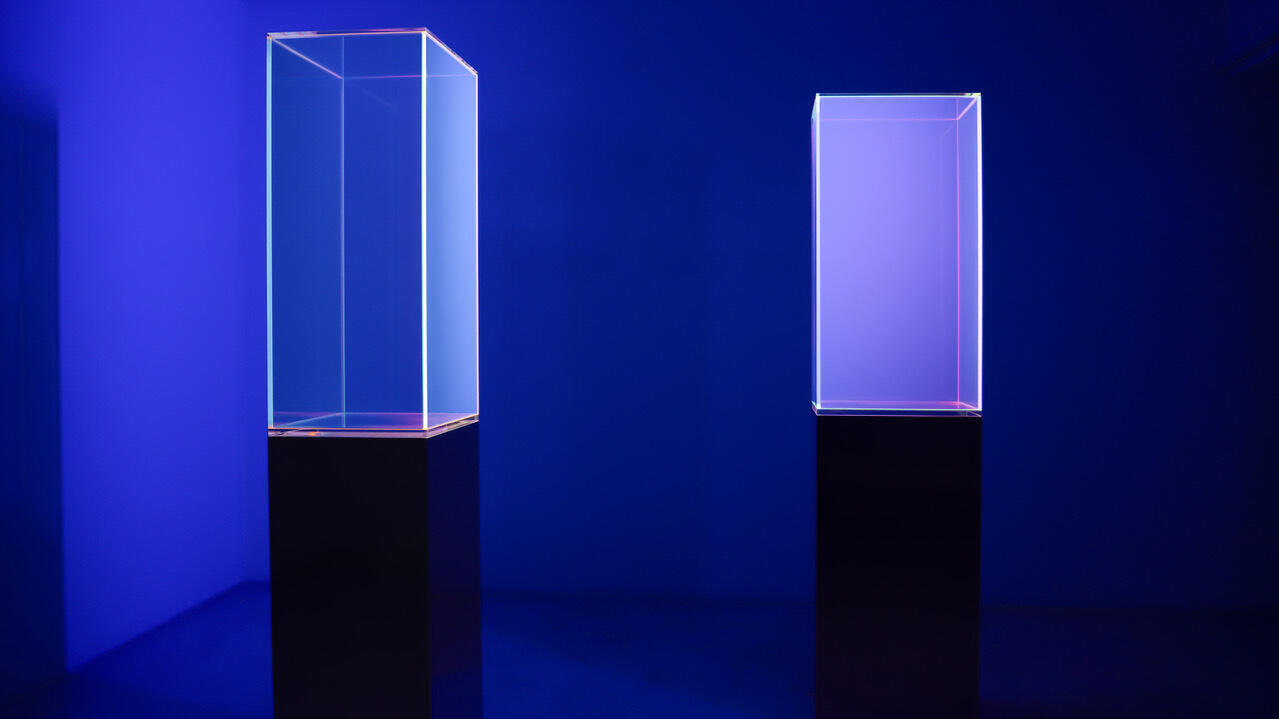 Collumina 2026, Ausstellung, Kunstausstellung, Köln, Haus der Stiftungen, Greenhouse Gebäude, Regine Schumann, Farbkoerper