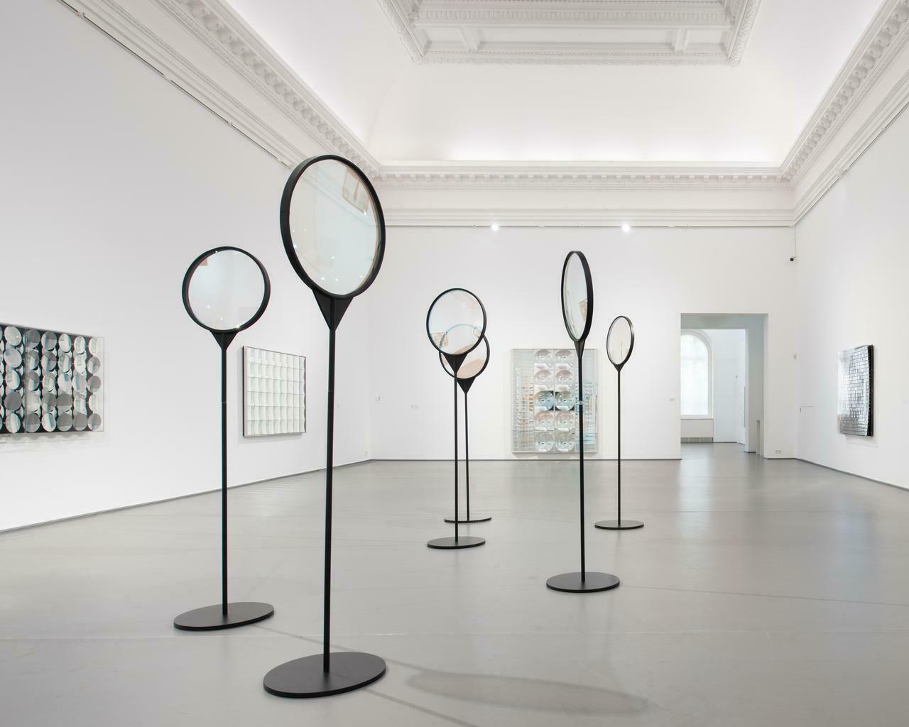 Adolf Luther, Sehen ist schön, Ausstellung, Kunstausstellung, Krefeld, Kunstmuseen Krefeld, Kaiser Wilhelm Museum, Installationsansicht, Sammlung Adolf-Luther Stiftung, VG Bild-Kunst, Bonn, Dirk Rose