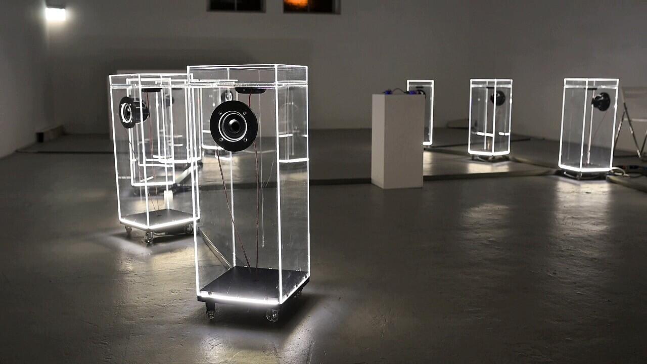 Claudia Robles-Angel, Ripples, Ausstellung, Kunstausstellung, Unna, Lichtkunst Unna, VG Bild Kunst, Silviu Guiman