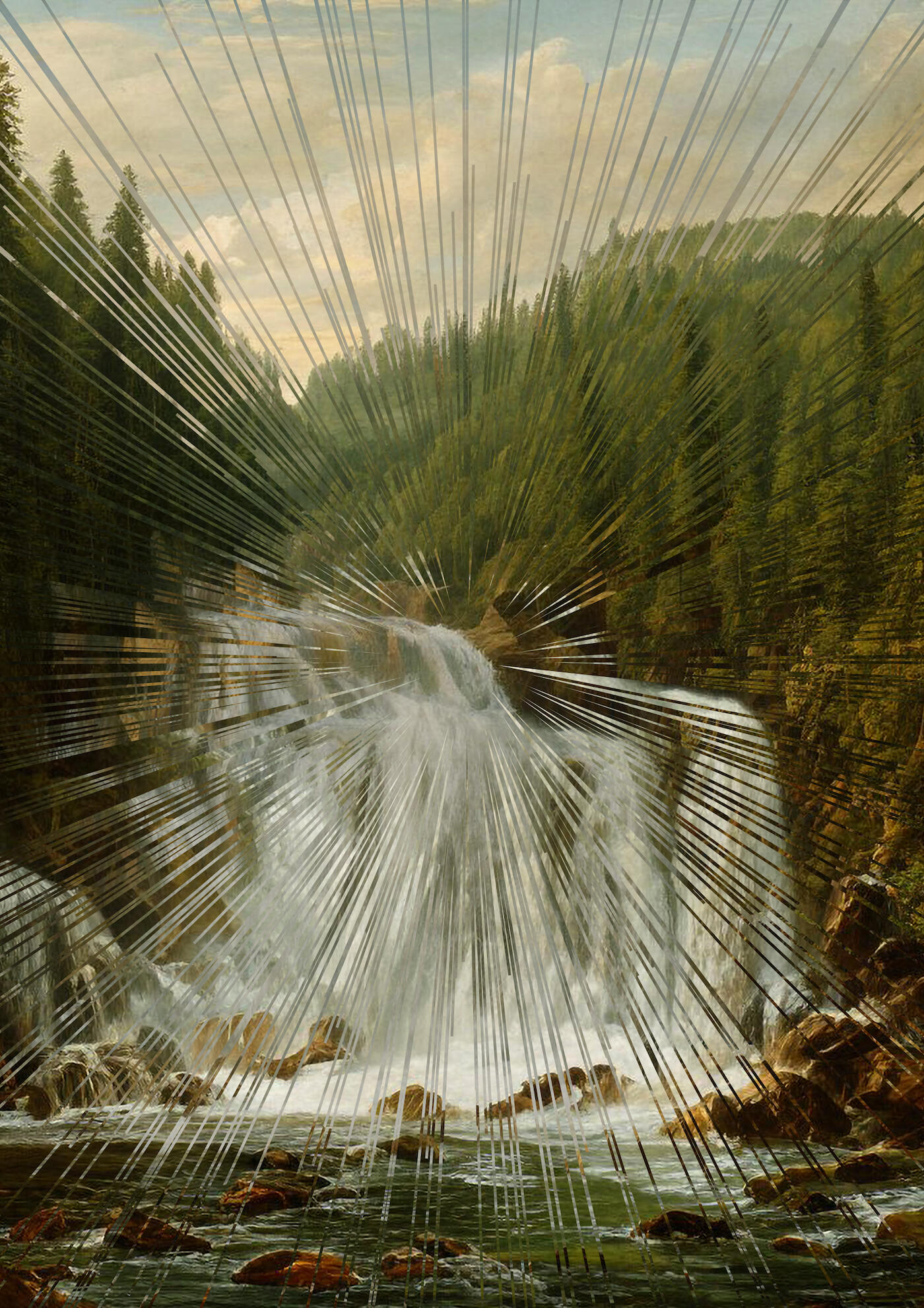Holly Herndon, Mat Dryhurst, Starmirror, Ausstellung, Kunstausstellung Düsseldorf, Kunstsammlung NRW, K21, Public Diffusion Waterfall, Patricia Klein, KW Institute for Contemporary Art,