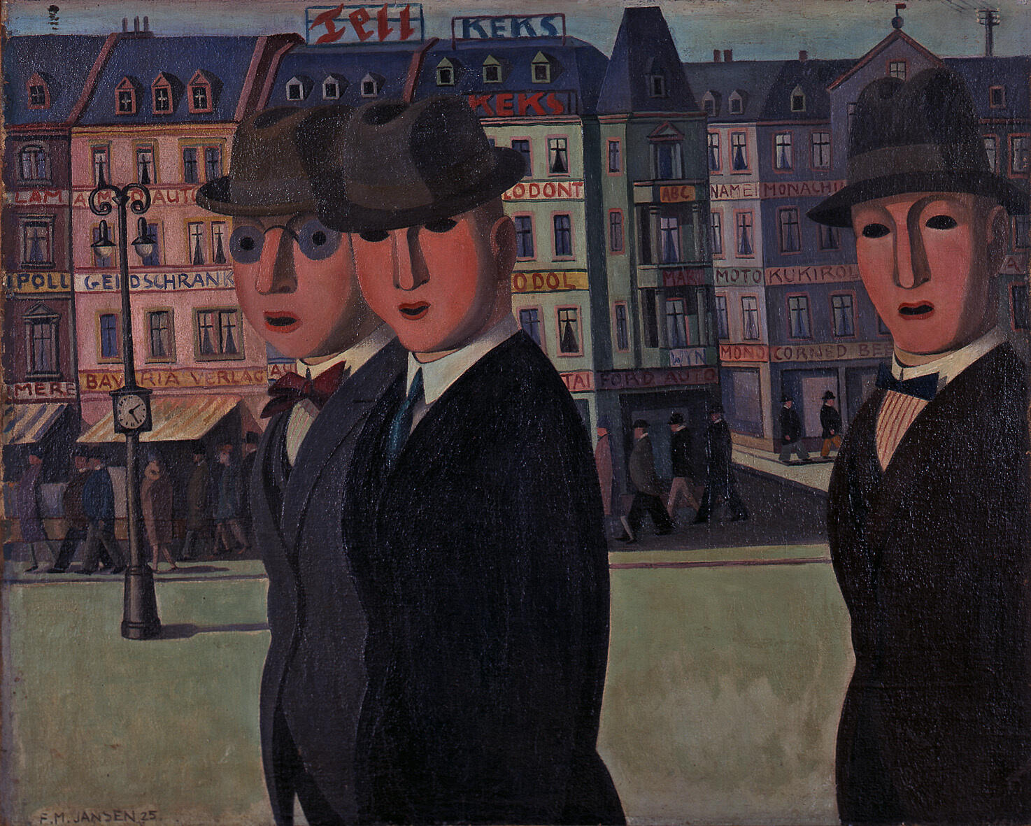 Menschen und Geschichten, Ausstellung, Kunstausstellung, Bonn, Kunstmuseum Bonn, Franz M. Jansen, Promenade, Reni Hansen