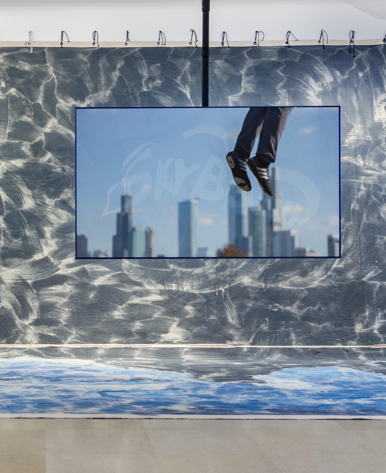 Steffani Jemison, Augur, Ausstellung, Kunstausstellung, Münster, Westfälischer Kunstverein, Installationsansicht, Bound, Greene Naftali, Zeshan Ahmed