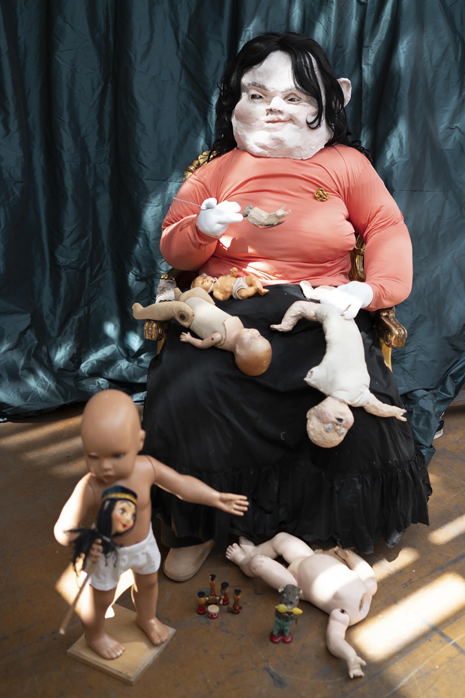 Paulo Rego, The Personal and The Political, Ausstellung, Kunstausstellung, Essen, Museum Folkwang, Gluttony, The Estate of Paula Rego and Victoria Miro