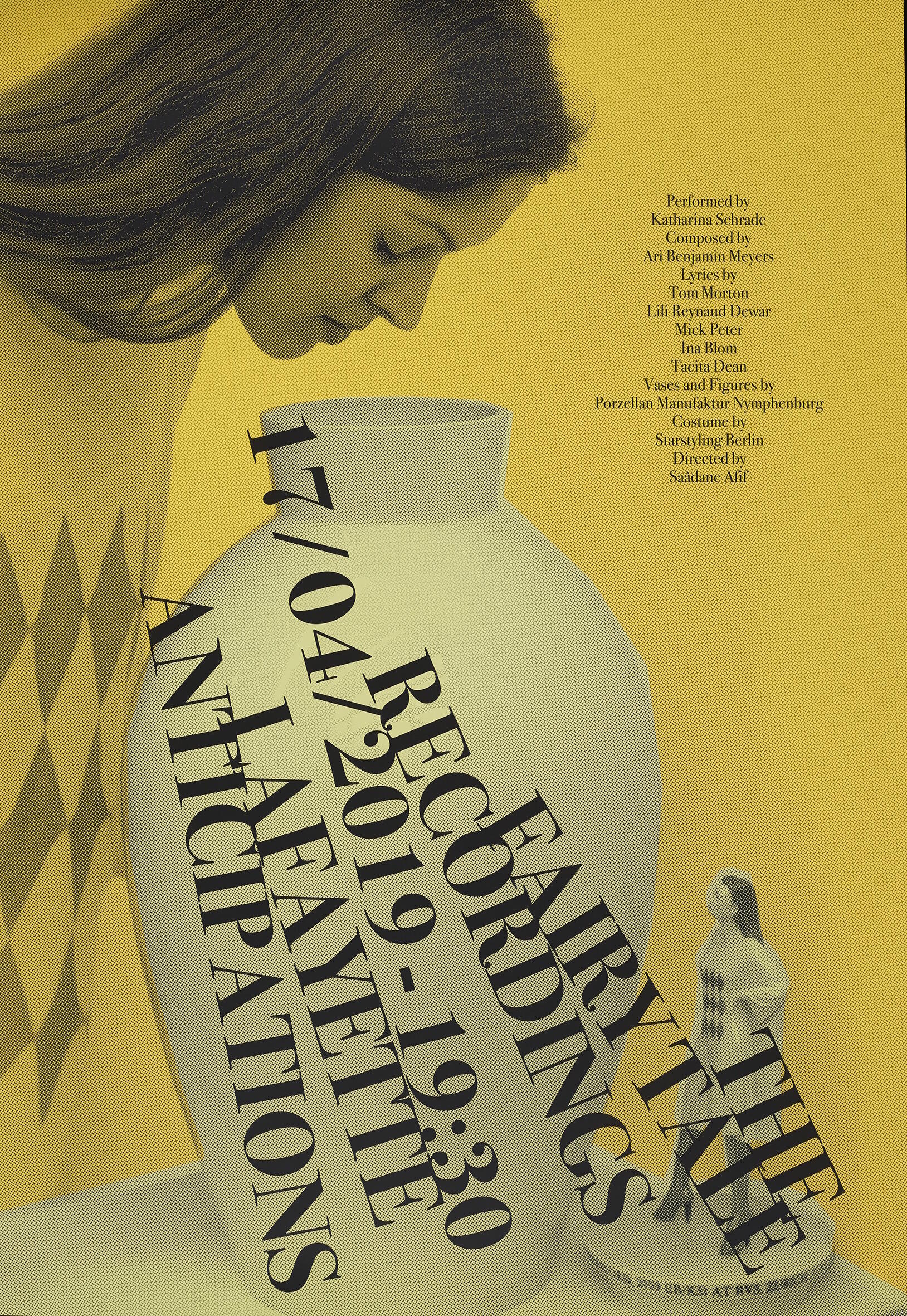 SAÂDANE AFIF, Affiches / Plakate, Ausstellung, Kunstausstellung, Essen, Museum Folkwang, The Fairytale Recordings, Lafayette Anticipations