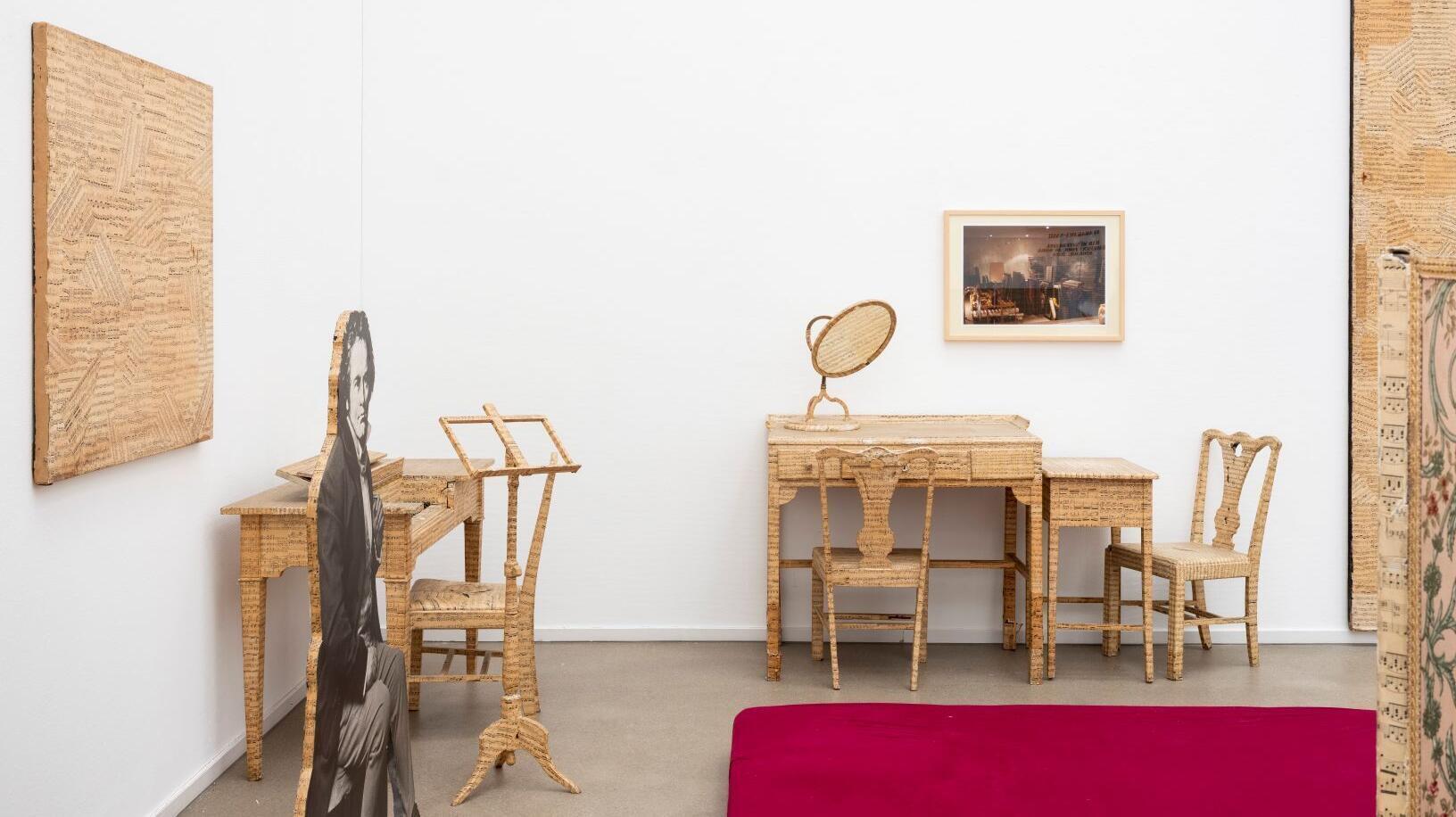 Yuko Mohri, Ei Arakawa-Nash, How We Meet, Ausstellung, Kunstausstellung, Bochum, Kunstmuseum Bochum, Holtgreve, Ludvig Van (Musikzimmer), MAURICIO KAGEL