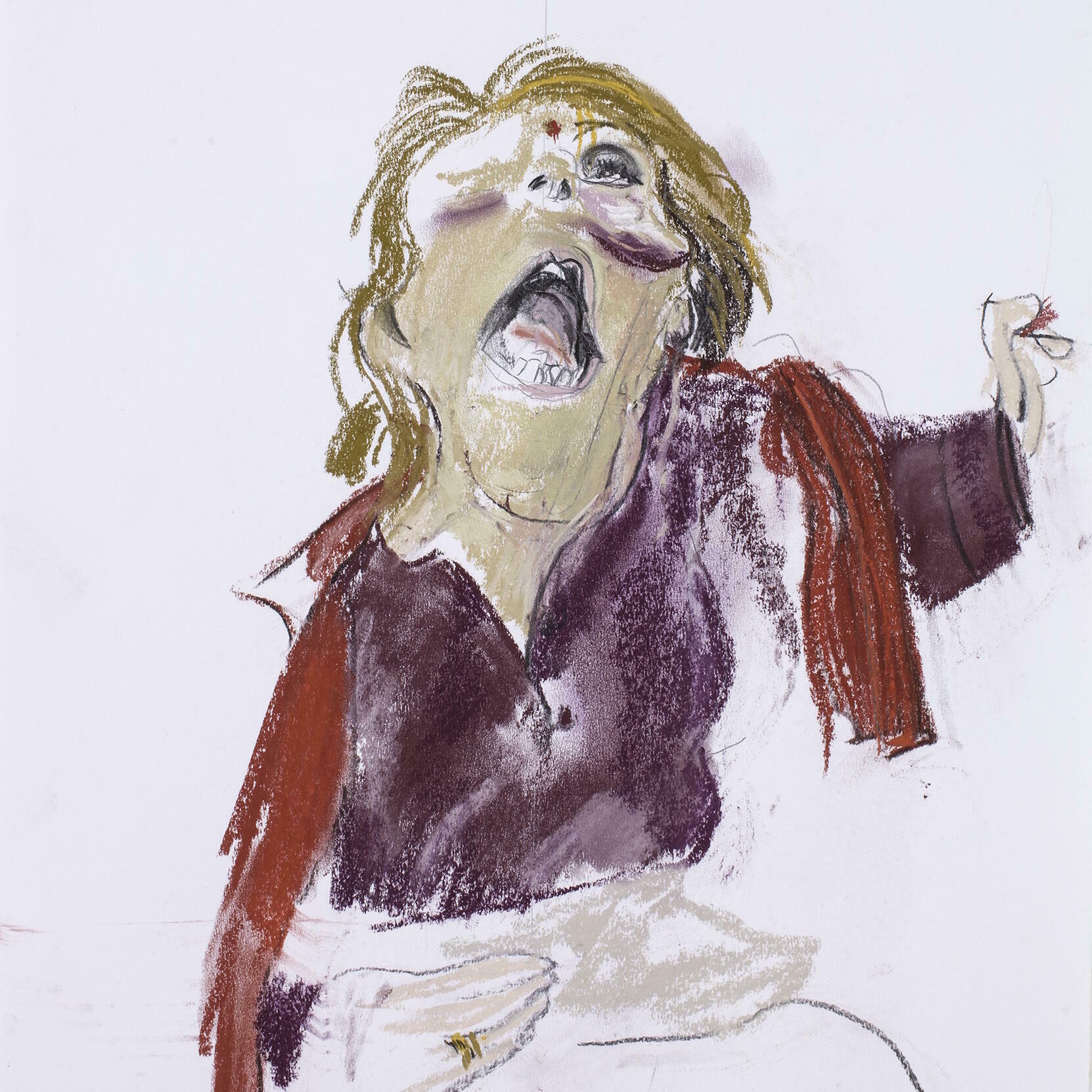 Paulo Rego, The Personal and The Political, Ausstellung, Kunstausstellung, Essen, Museum Folkwang, Self Portrait III, LMH Collection, Paula Rego Estate