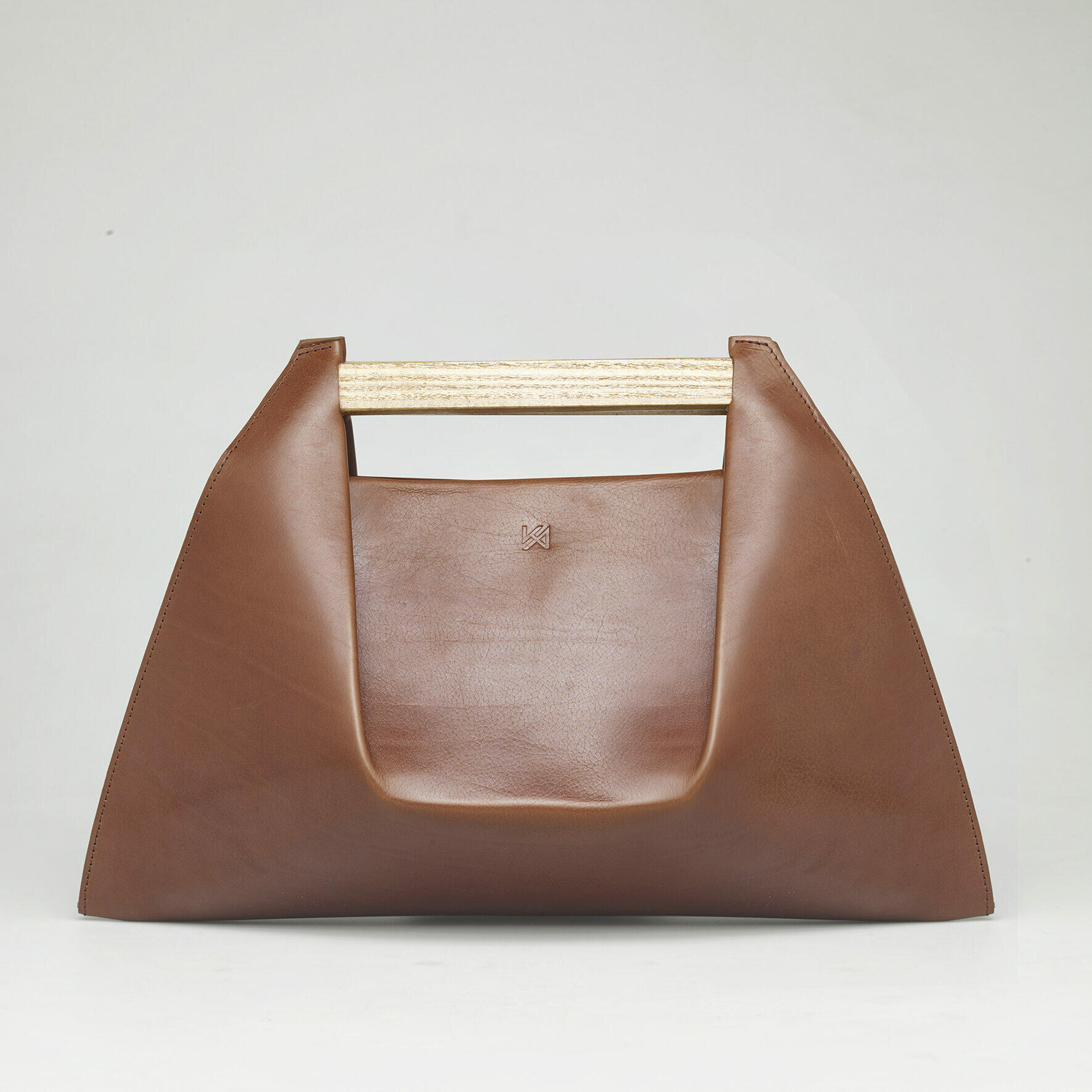 pons handbag agnes kovacs taschen handtasche braun design accessoires