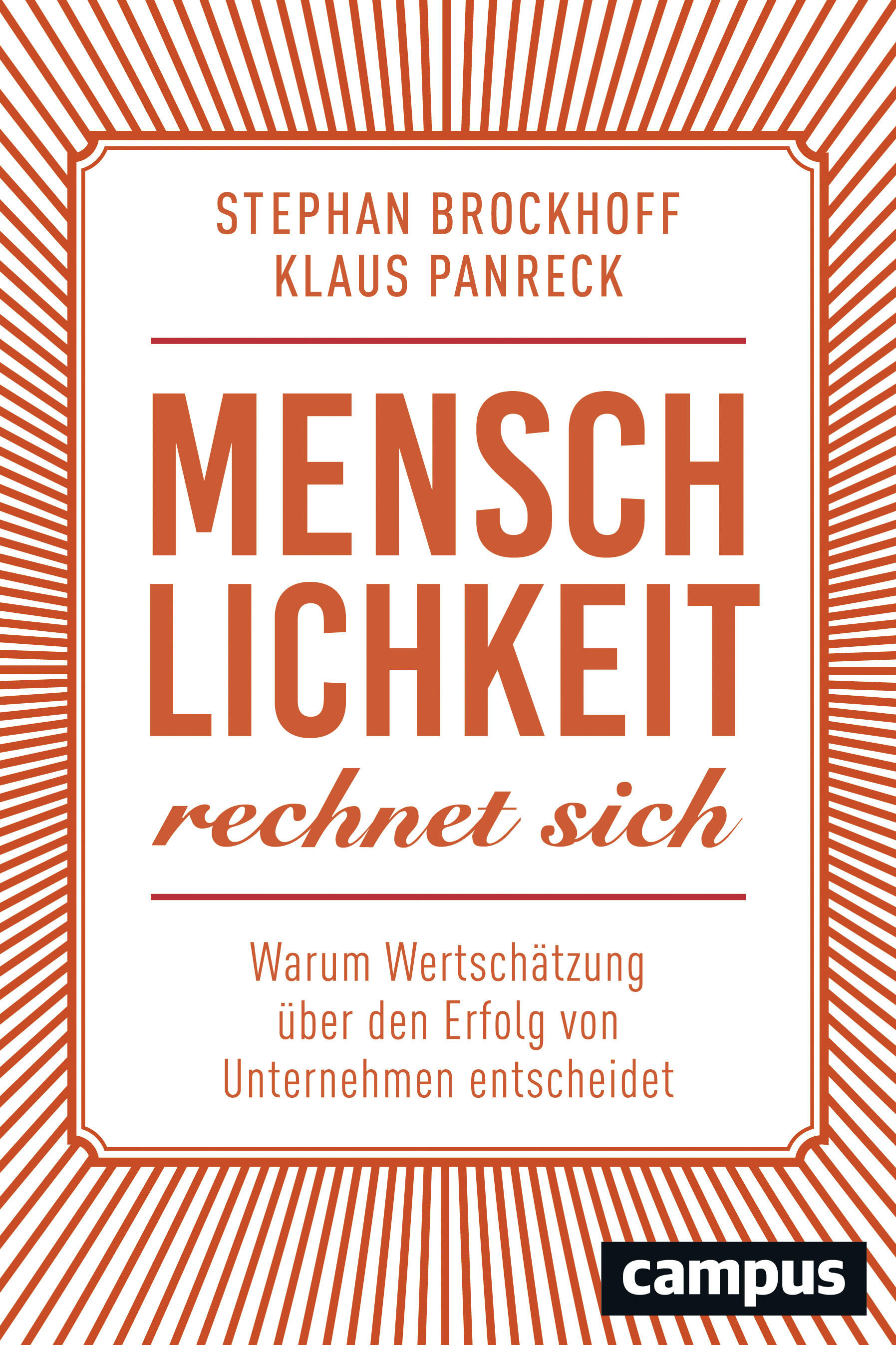 menschlichkeit rechnet sich stephan brockhoff klaus panreck sachbuch gesellschaft gesellschaftsentwicklung soziales
