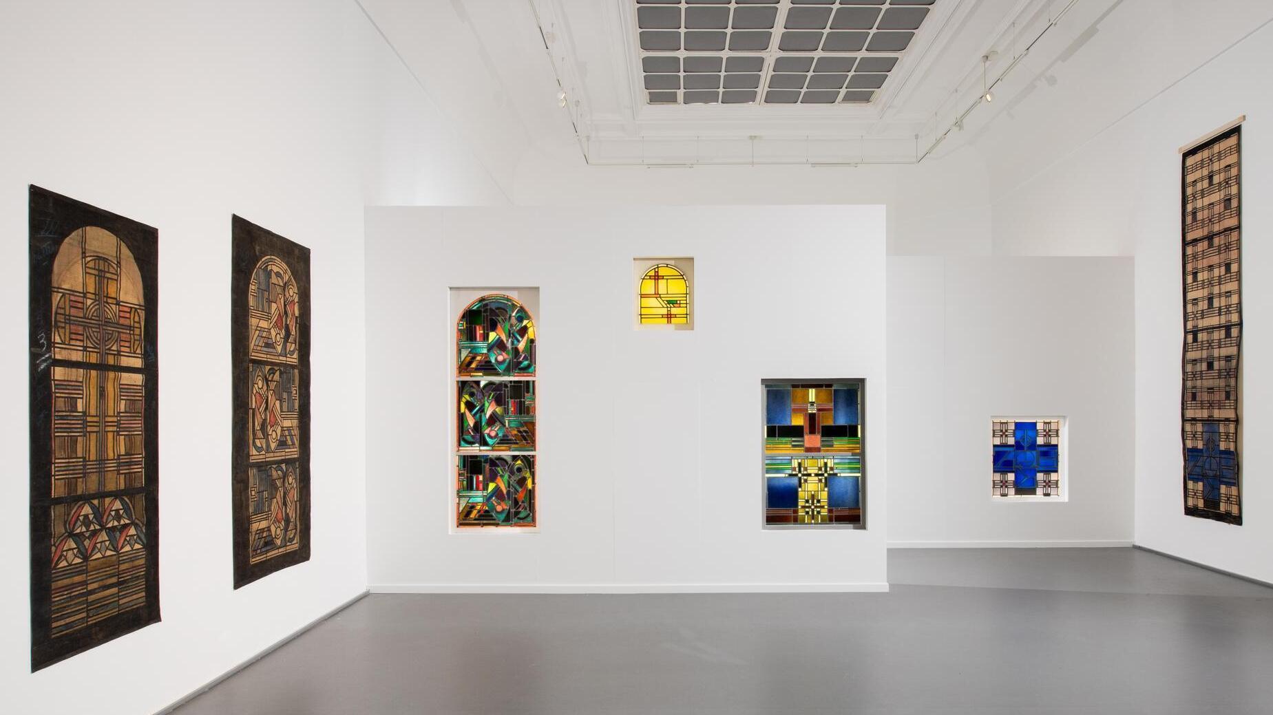 Schöne Anarchie, Johan Thorn Prikker und seine Zeit, Ausstellung, Kunstausstellung, Krefeld, Kaiser Wilhelm Museum, Kunstmuseen Krefeld, Dirk Rose, Installationsansicht
