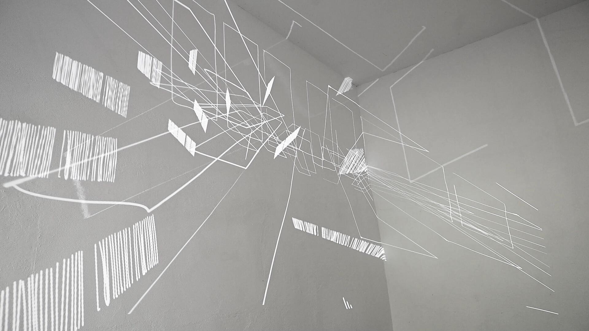 Zeichräume, Ausstellung, Kunstausstellung, Bergisch Gladbach, Villa Zanders, Monika Bartholomé, Claudia Busching, Kati Gausmann, Betina Kuntzsch, Angela Lubič, Katja Pudor, Kamilla Szíj, Jolanta Wagner, Julia Ziegler, VG Bild-Kunst