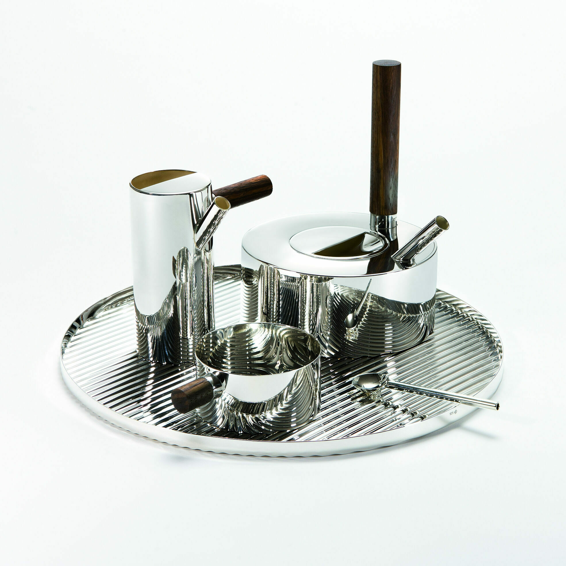tea set tomas alonso for wiener silber manufactur teeservice teegeschirr design inneneinrichtung einrichtungsidee