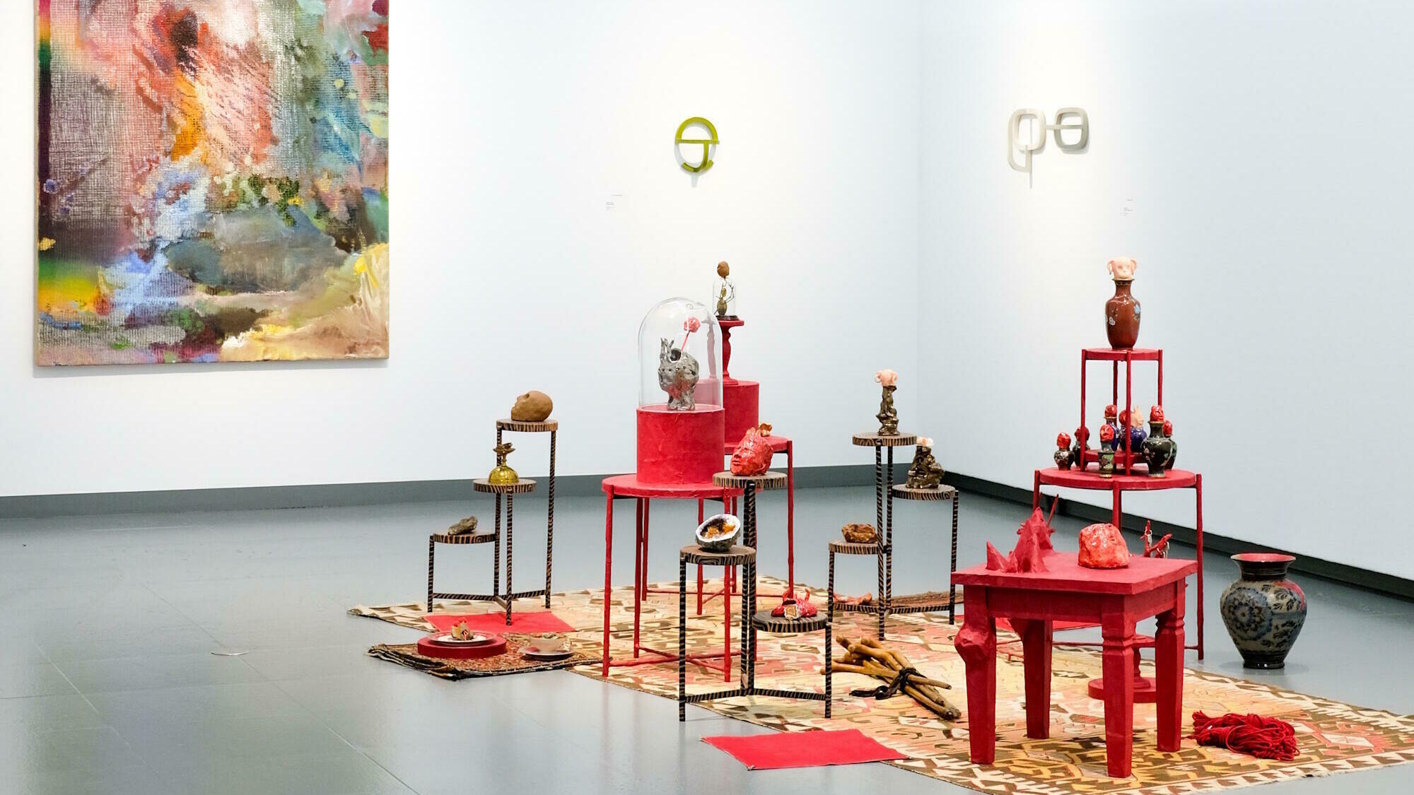 Die Grosse, Ausstellung, Kunstausstellung, Düsseldorf, Kunstpalast, NRW-Forum, Morgaine Prinz, Ausstellungsansicht