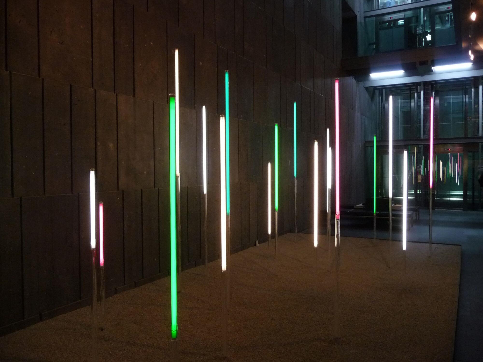 Light-Land-Scapes, Ausstellung, Kunstausstellung, Unna, Zentrum für Internationale Lichtkunst, Andreas Schmid, Lichtungen II, VG Bild-Kunst