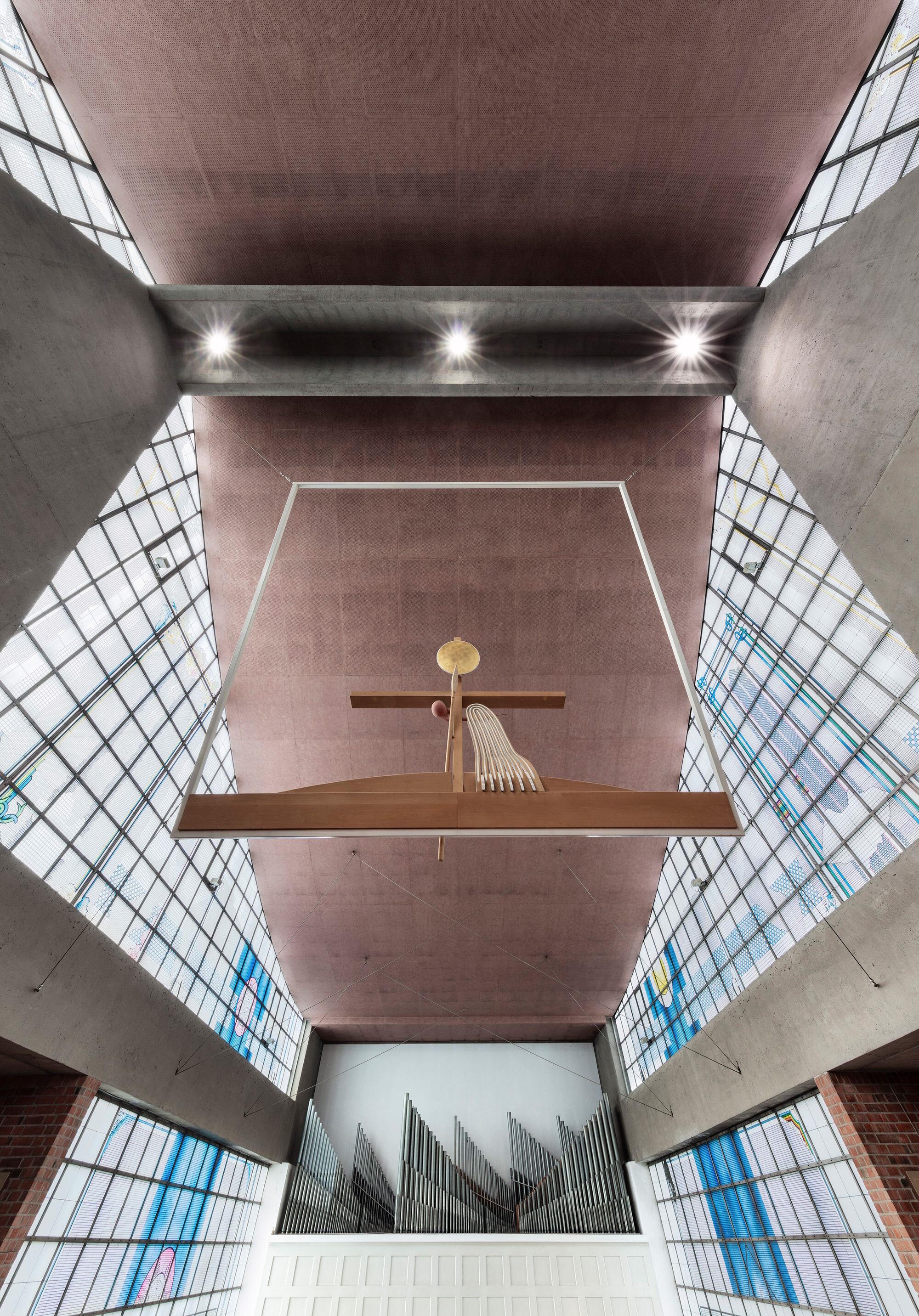 Hans Georg Esch, Böhm in Böhm, Ausstellung, Kunstausstellung, Essen, Kunstraum Heilig Geist, der architektonische Blick II