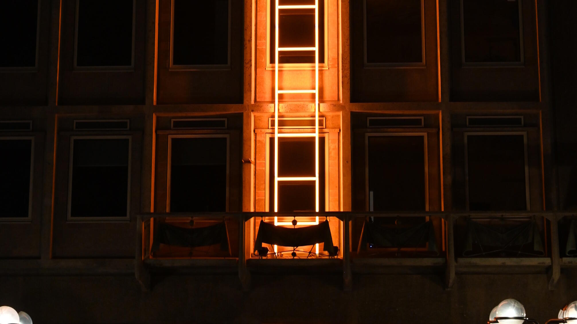 Himmelsleiter, Installation, Köln, Domforum, Beatrice Tomasetti, Billi Thanner