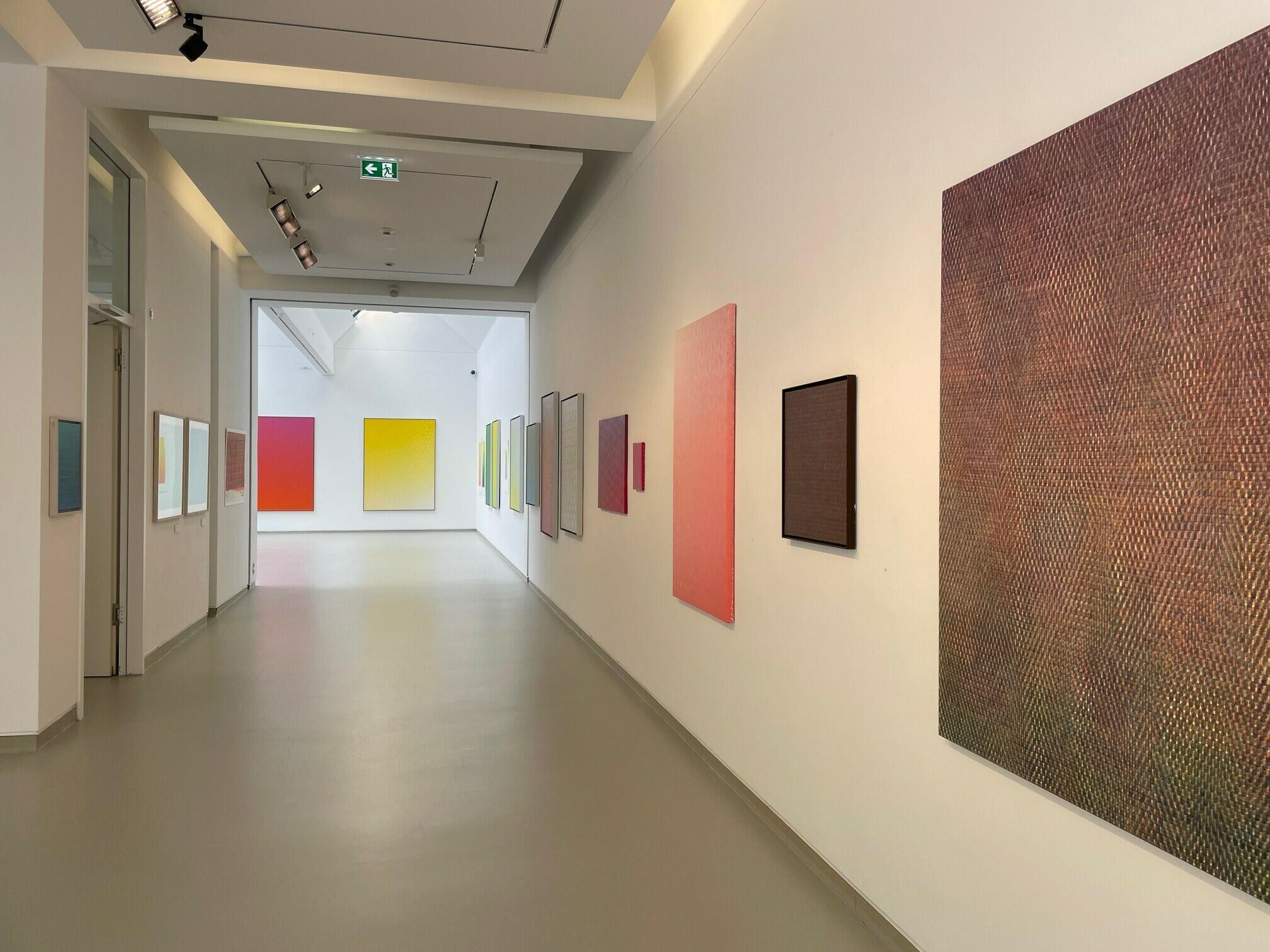 Peter Reichenberger zum Achtzigsten - Farbwelten zwischen Fingerabdruck und Handteller, Ausstellung, Kunstausstellung, Siegburg, Stadtmuseum Siegburg