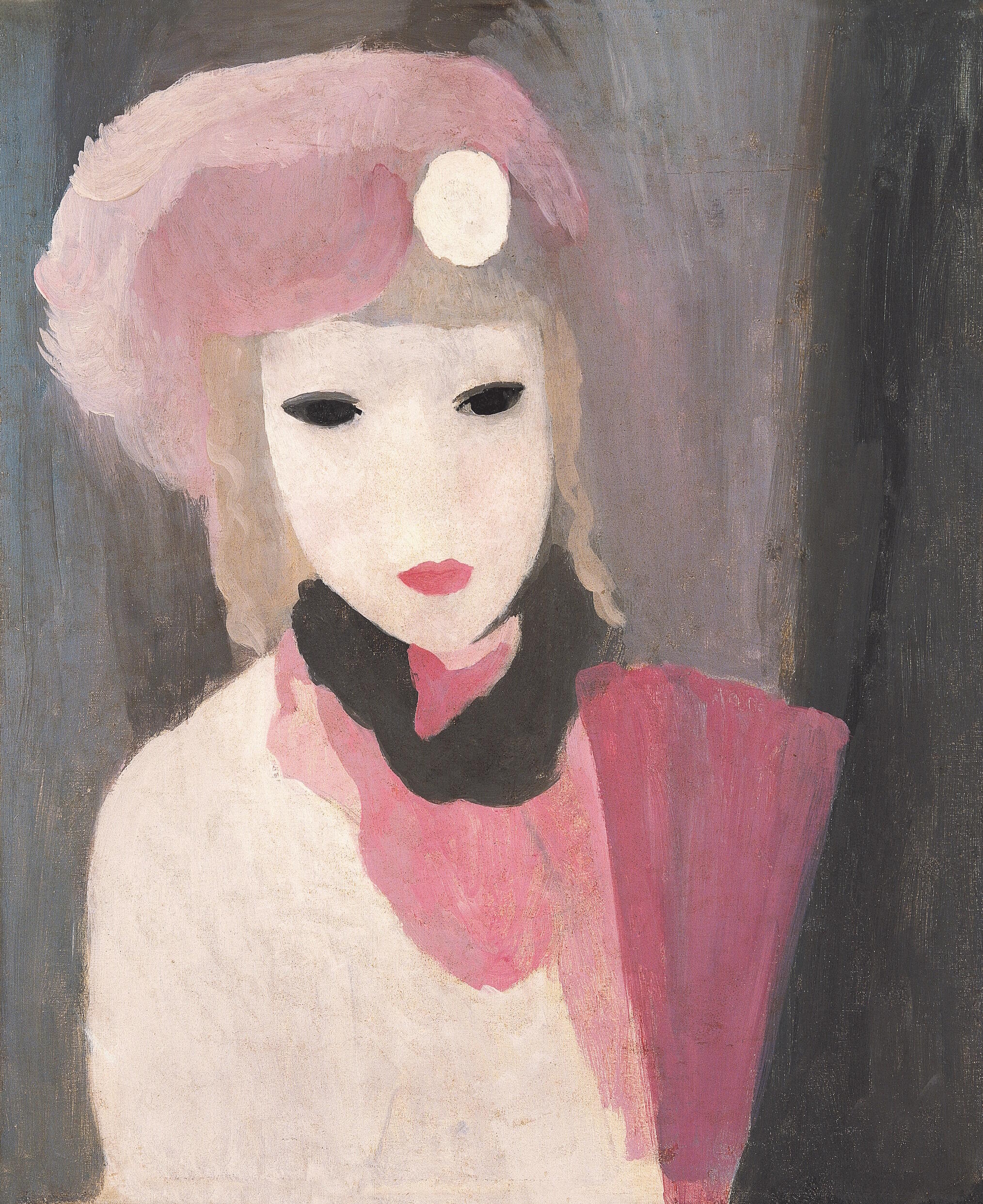 Künstlerinnen! Von Monjé bis Münter, Ausstellung, Kunstausstellung, Düsseldorf, Kunstpalast, Laurencin Marie, Tillya ou Jeune fille a leventail, Stiftung Sammlung Ziegler im Kunstmuseum Muelheim an der Ruhr ,