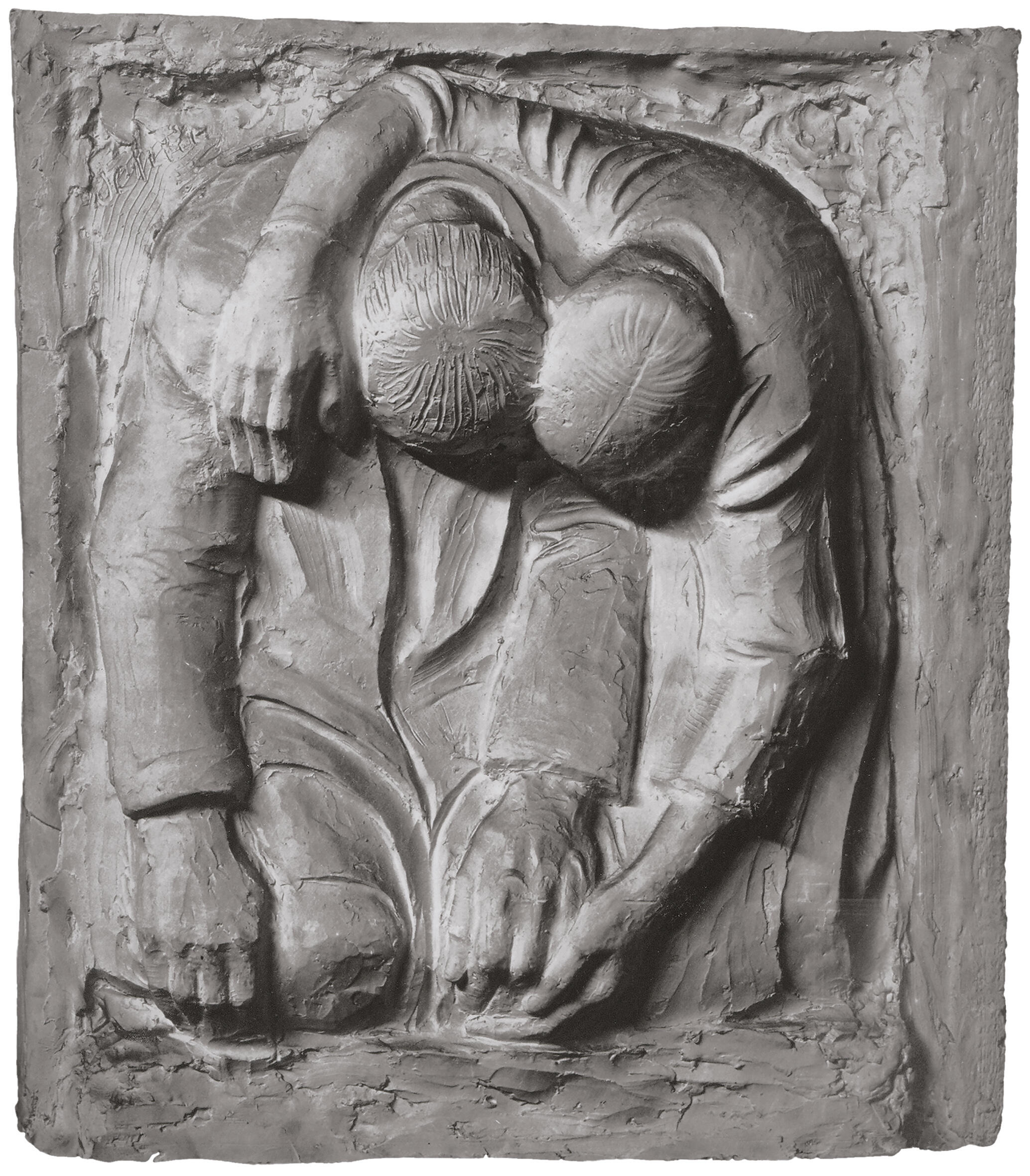 RE: KOLLWITZ – Bildstörung #2, Ausstellung, Kunstausstellung, Köln, Kollwitz Museum, Käthe Kollwitz, Grabrelief Trauernde Eltern, Max Jacoby