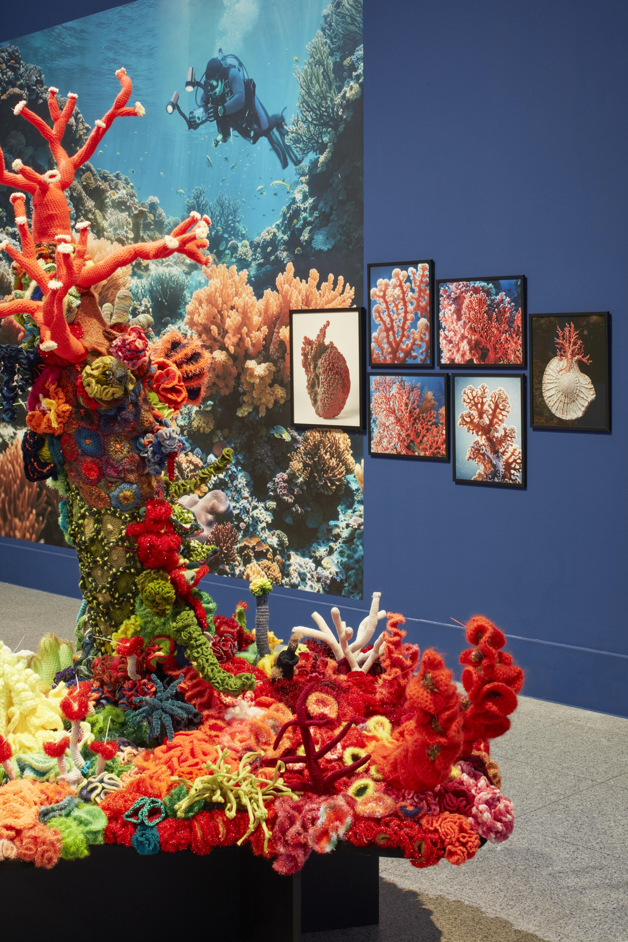 Expedition Weltmeere, Ausstellung, Kunstausstellung, Bonn, Bundeskunsthalle, Ausstellungsansicht, Mick Vincenz