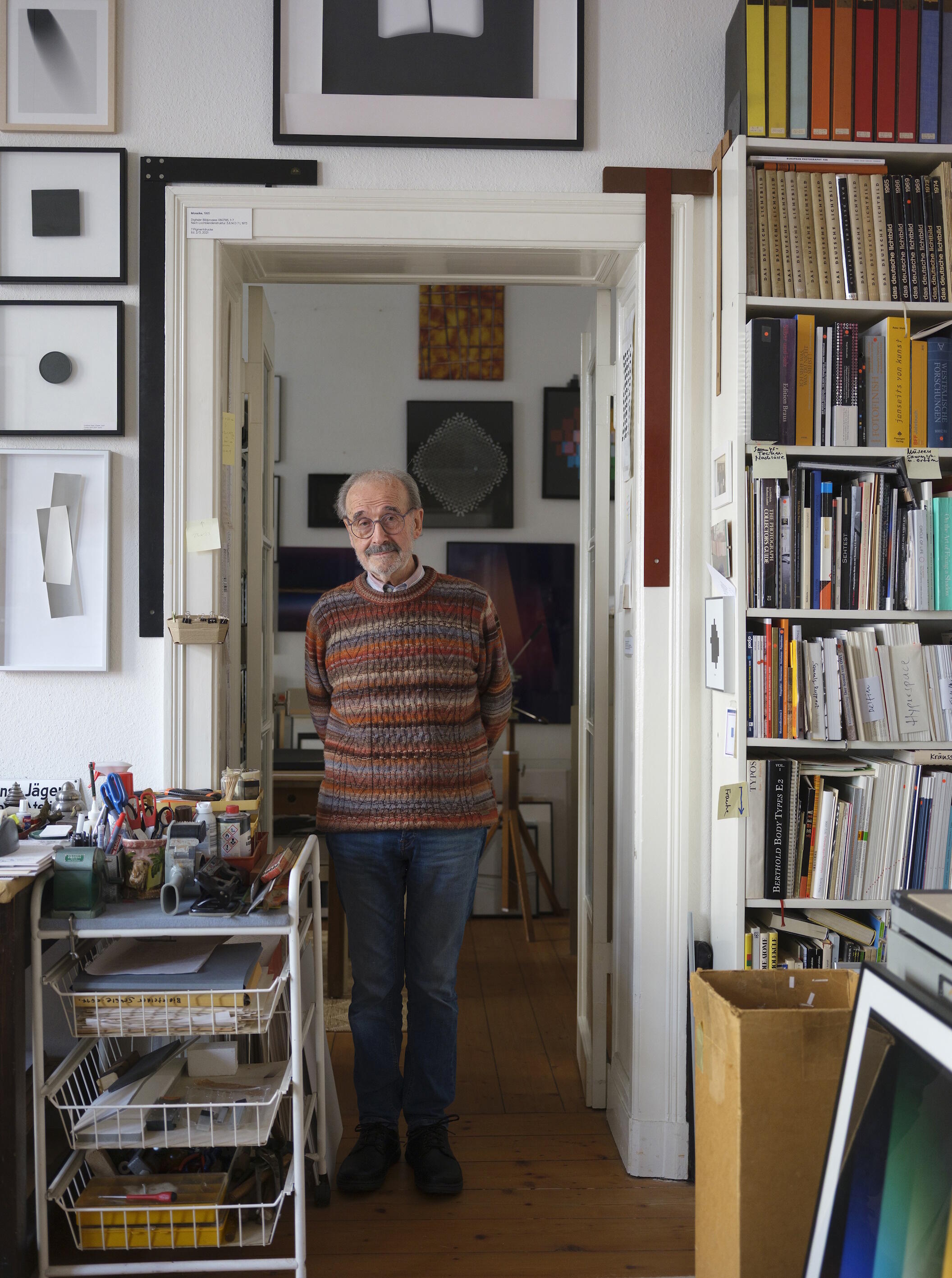 Nähe in der Distanz, Albrecht Fuchs, Porträts, Ausstellung, Kunstausstellung, Gottfried Jaeger