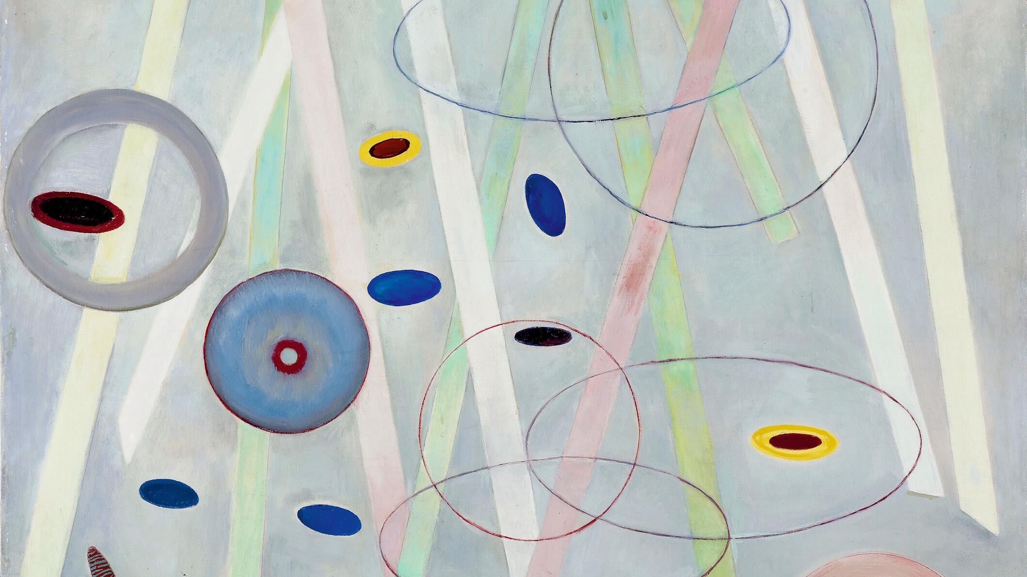 Alles Kunst?! Von Aldi bis Rubens, Ausstellung, Kunstausstellung, Düsseldorf, Kunstpalast, Hilla Rebay Ehrenwiese, Komposition Freude, LVR ZMB, Stefan Arendt, Artothek