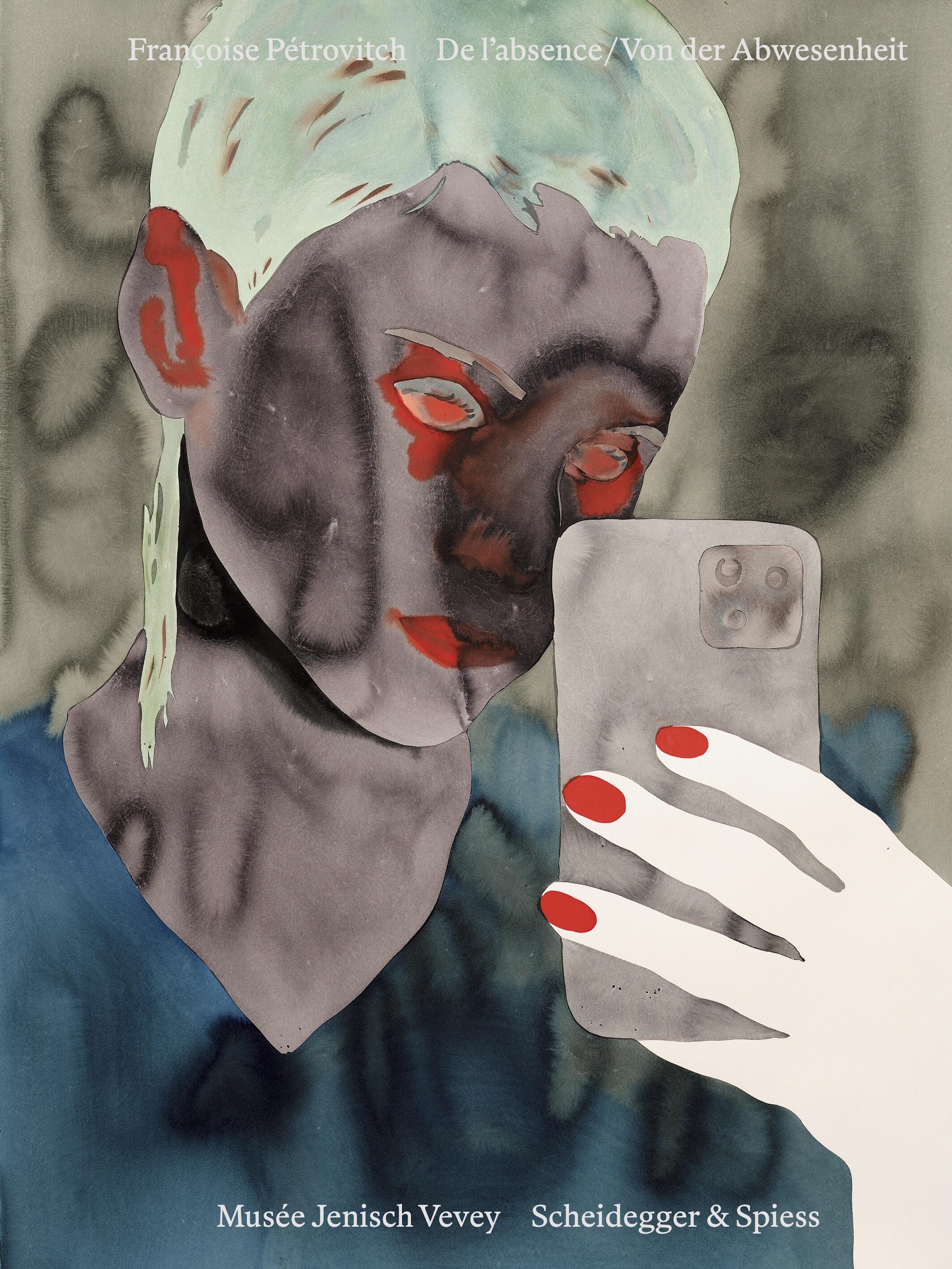 Von der Abwesenheit, Francoise Petrovitch, Nathalie Chaix, Anne Deltour, Musée Jenisch Vevey, Kunstbuch, Fotobuch, Scheidegger & Spiess Verlag