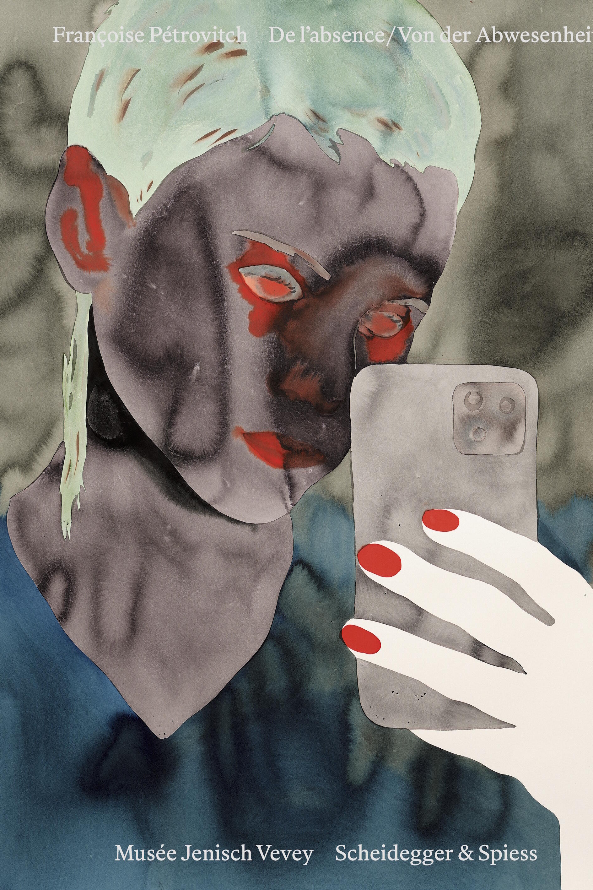 Von der Abwesenheit, Francoise Petrovitch, Nathalie Chaix, Anne Deltour, Musée Jenisch Vevey, Kunstbuch, Fotobuch, Scheidegger & Spiess Verlag