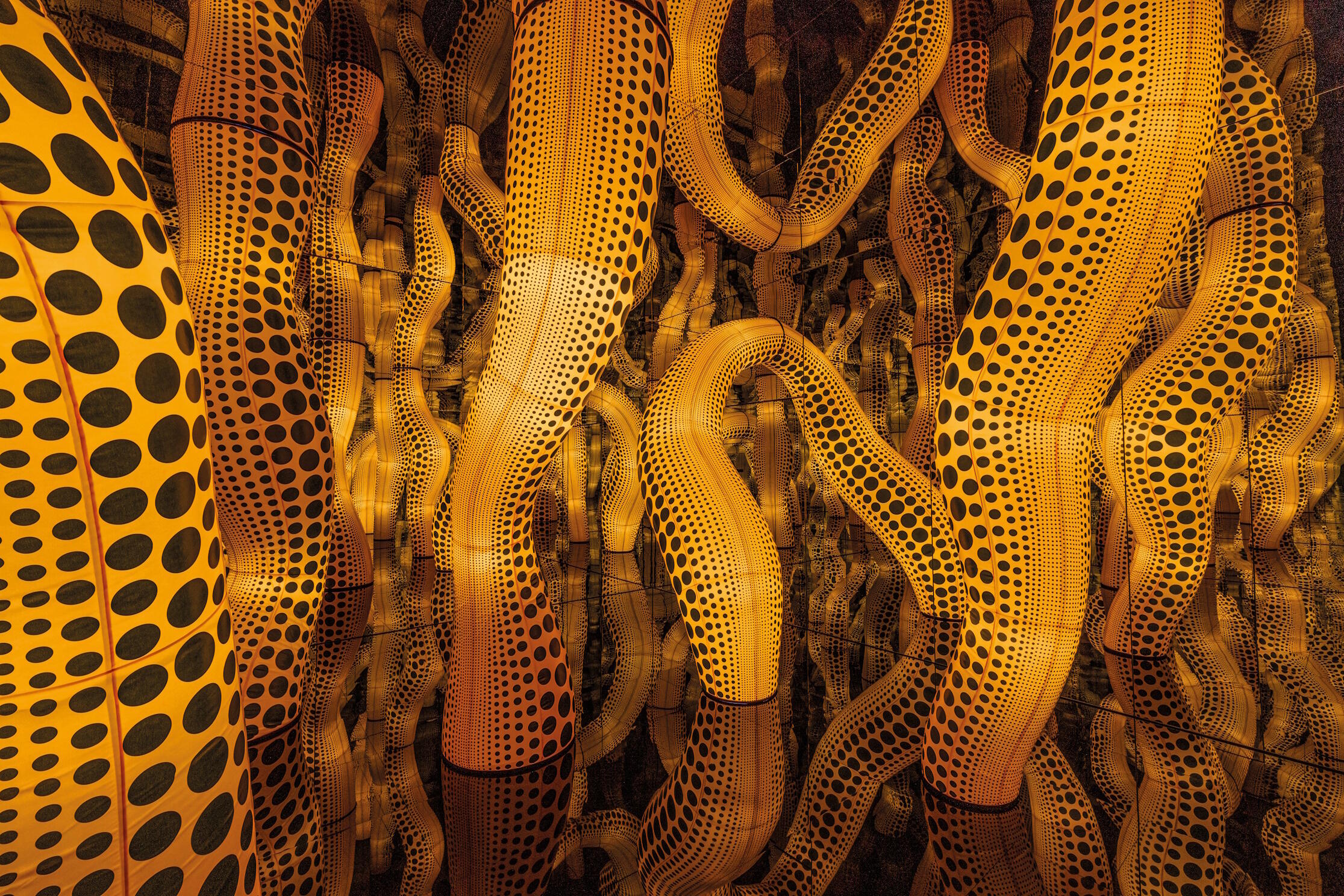 Yayoi Kusama, Ausstellung, Kunstausstellung, Köln, Museum Ludwig, lnfinity Mirrored Room-The Hope of the Polka Dots Buried in lnfinity Will Eternally Cover the Universe, Ota Fine Arts