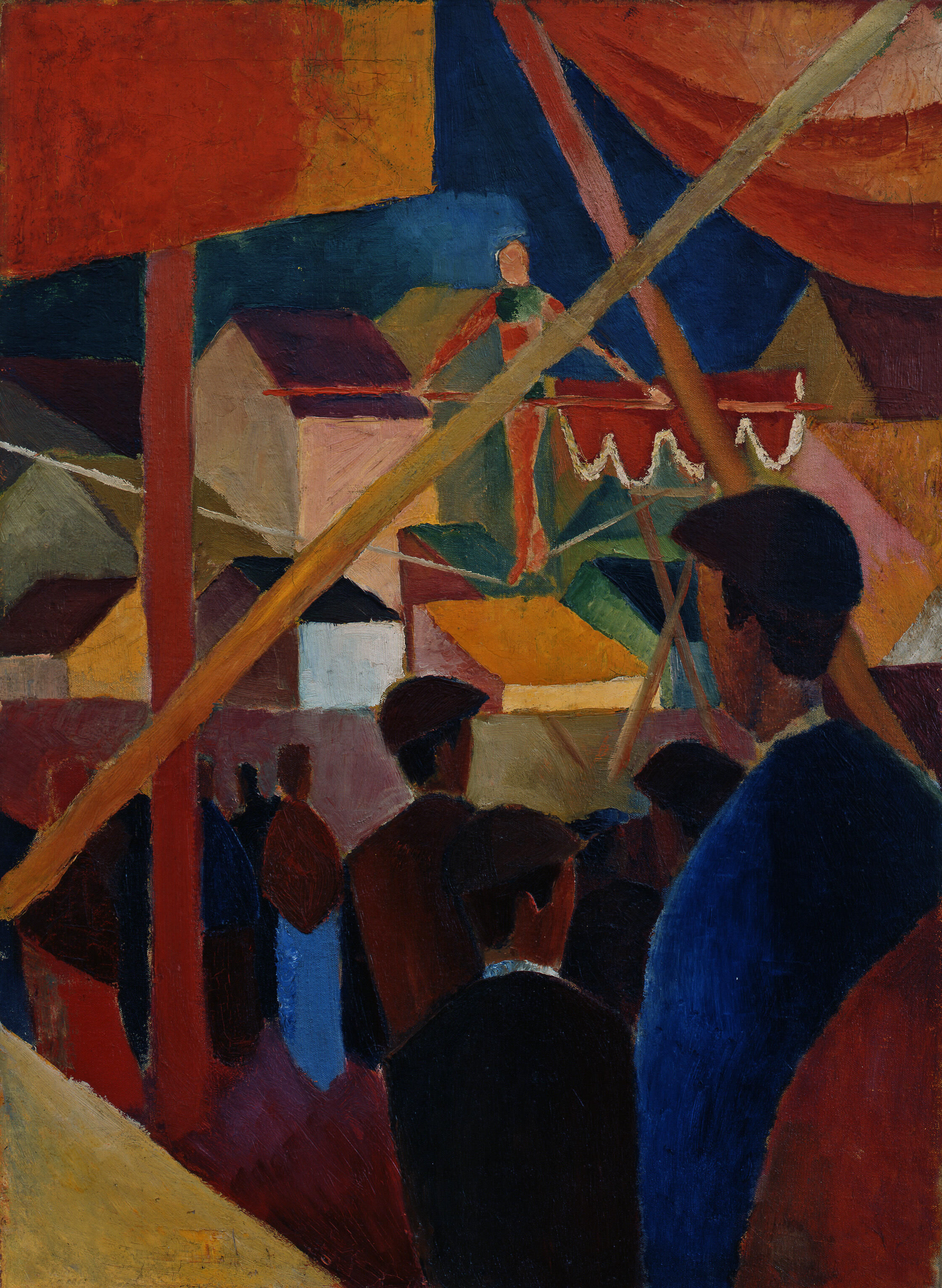 Menschen und Geschichten, Ausstellung, Kunstausstellung, Bonn, Kunstmuseum Bonn, August Macke, Seiltänzer, Reni Hansen