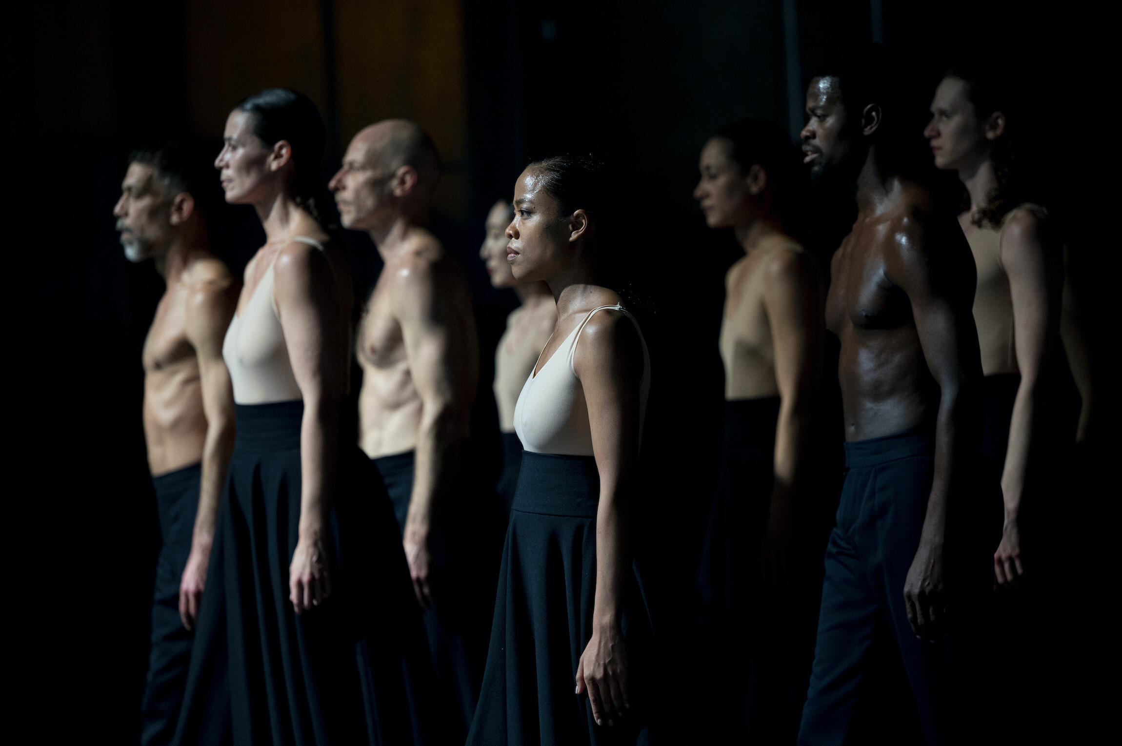 Beethoven 7, Tanz, Köln, Staatenhaus Köln, Sasha Waltz, Hwanhee Hwang, Sebastian Bolesch, Diego Noguera, Freiheit / Extasis
