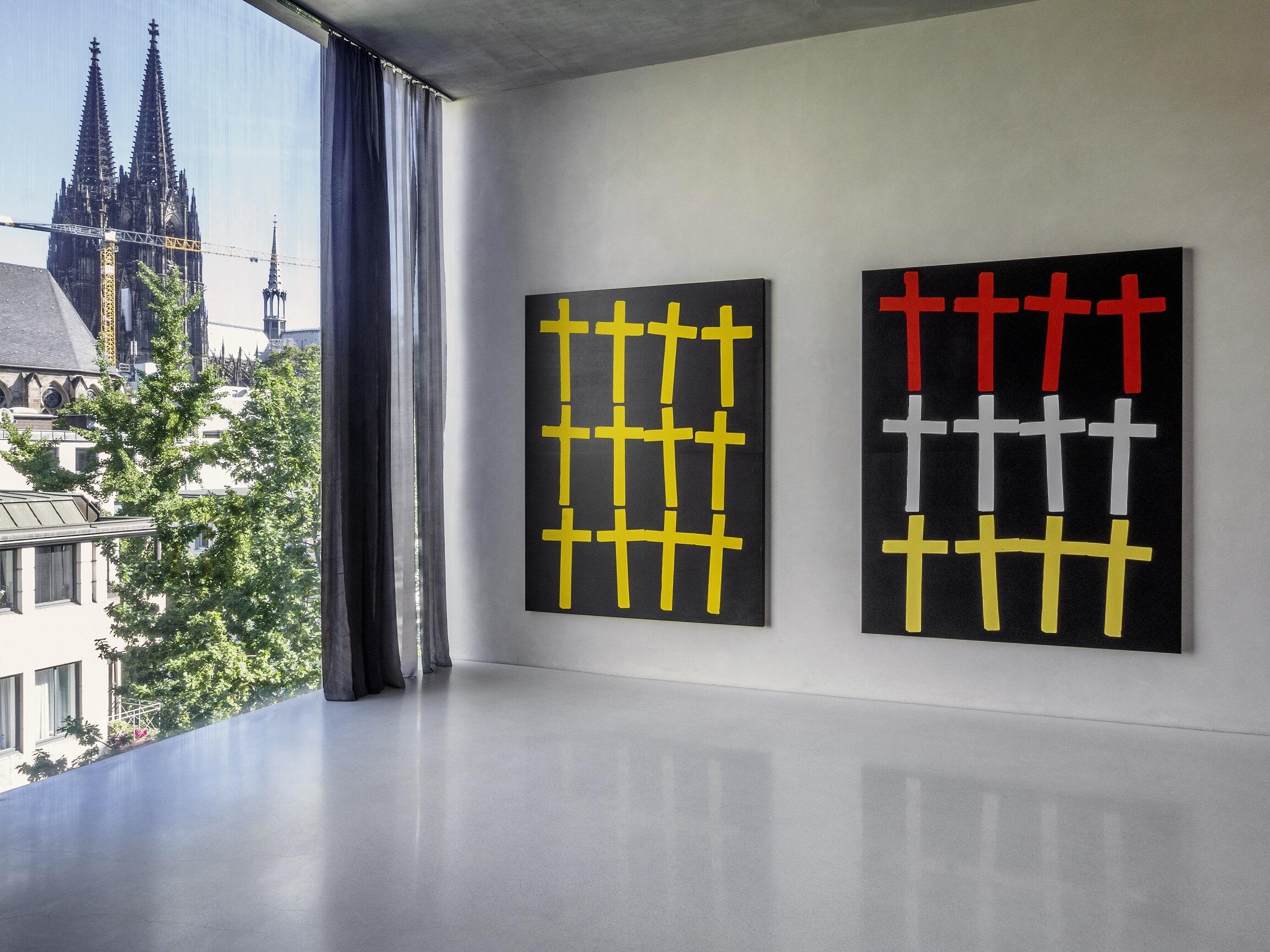 Wort Schrift Zeichen, Das Alphabet der Kunst, Ausstellung, Kunstausstellung, Köln, Kolumba, Andy Warhol