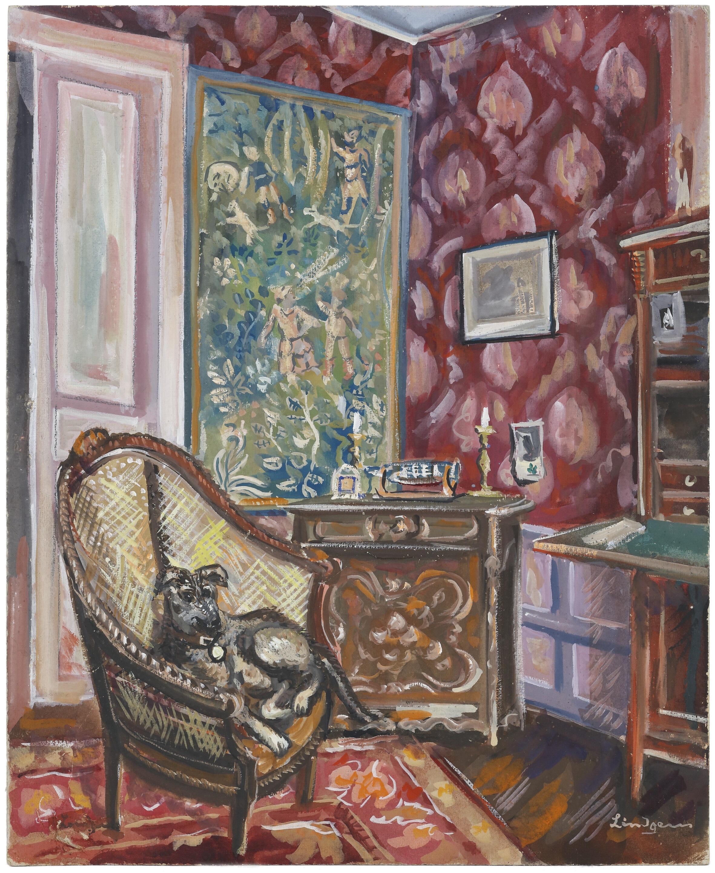 Heute hier, morgen dort, Ausstellung, Kunstausstellung, Bergisch Gladbach, Villa Zanders, Walter Lindgens, Quartier Orléans, 1942