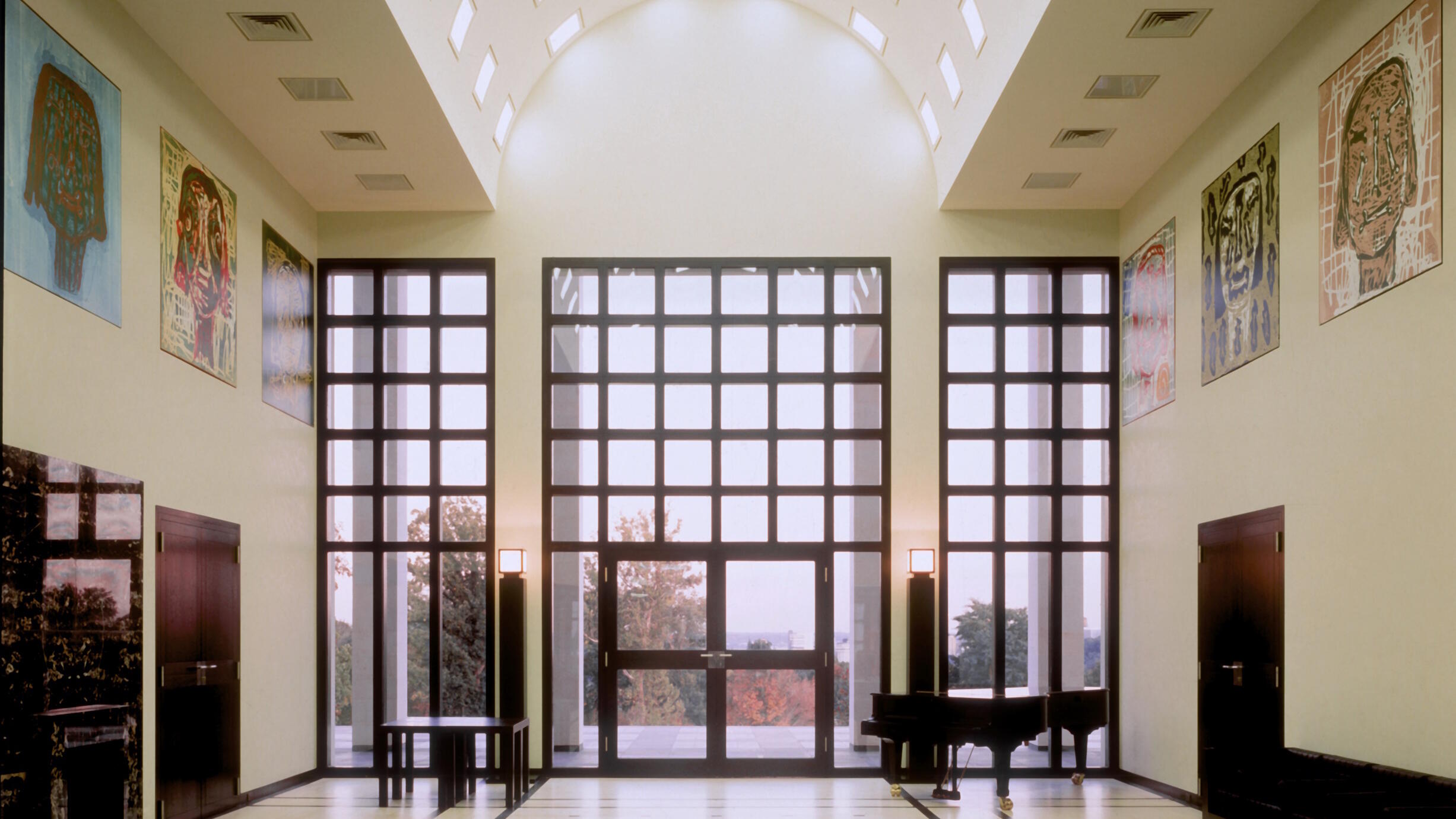 O.M. Ungers, Architektur als Idee, Ausstellung, Kunstausstellung, Köln, Museum für Angewandte Kunst, Residenz des Deutschen Botschafters, Washington D.C., Eduard Hueber, archphoto