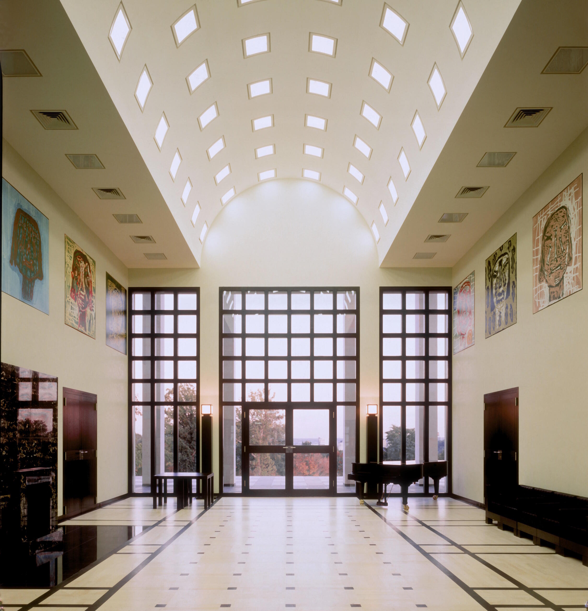 O.M. Ungers, Architektur als Idee, Ausstellung, Kunstausstellung, Köln, Museum für Angewandte Kunst, Residenz des Deutschen Botschafters, Washington D.C., Eduard Hueber, archphoto