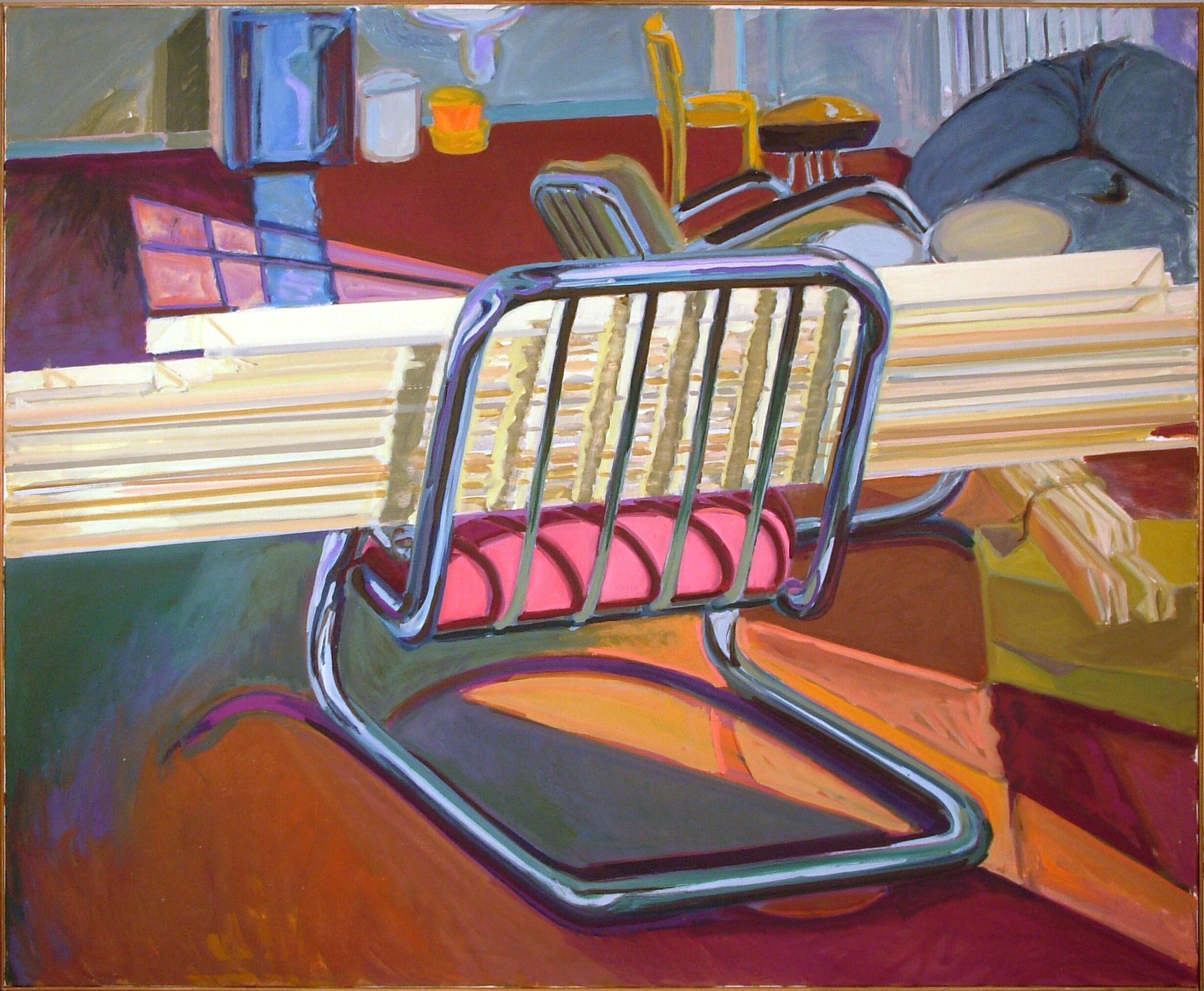 Klassenverhältnisse. Lehrende, Lernende, Künstler:innen, Ausstellung, Kunstausstellung, Düsseldorf, Kunsthaus NRW, Kornelimünster, Norbert Tadeusz, Sessel und Leisten, VC Bild-Kunst, Katja Illner