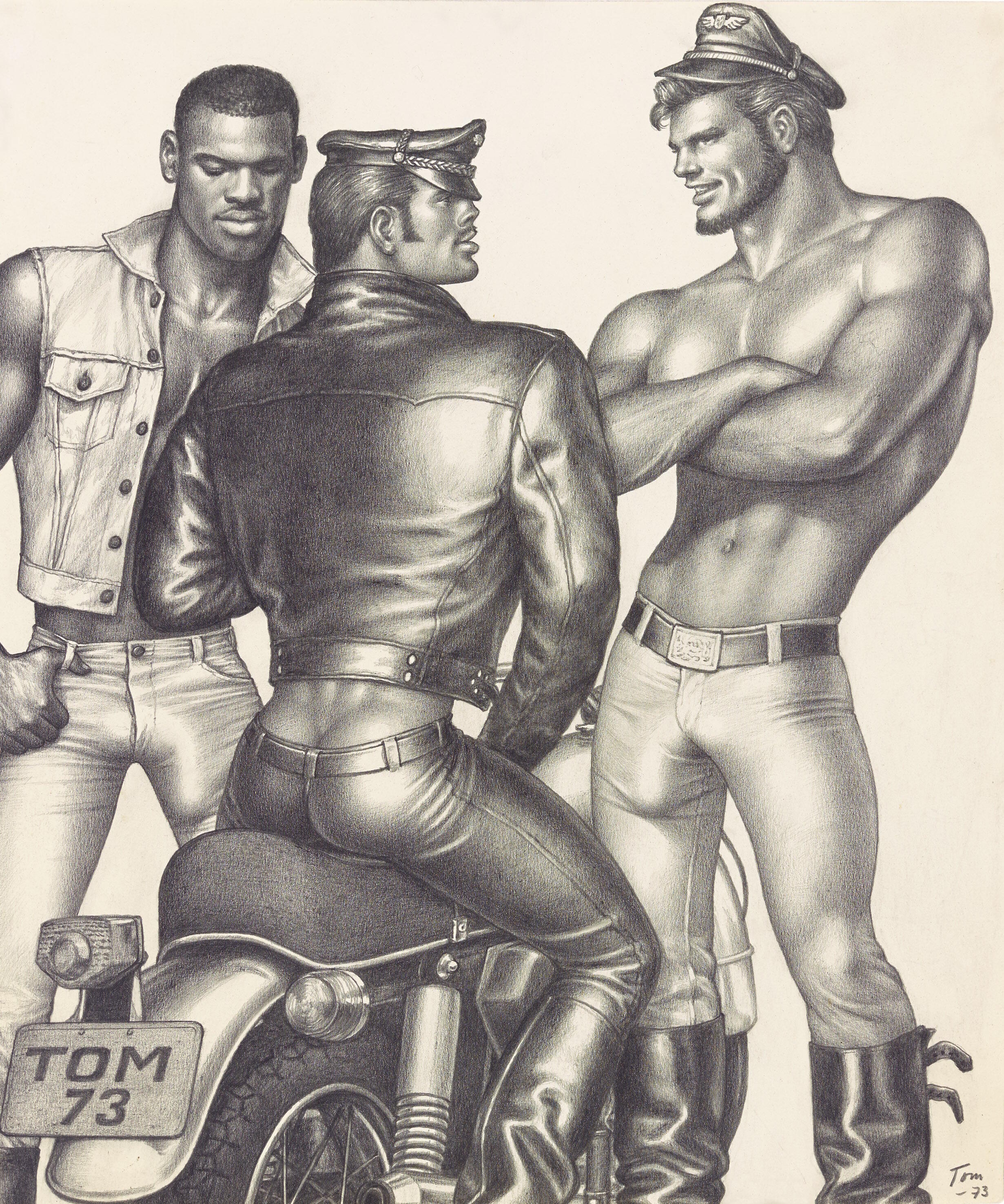 Sex Now, Ausstellung, Kunstausstellung, Düsseldorf, NRW Forum, Tom of Finland, On the Bike, Tom of Finland Foundation, Galerie Judin, Highlevel Berlin