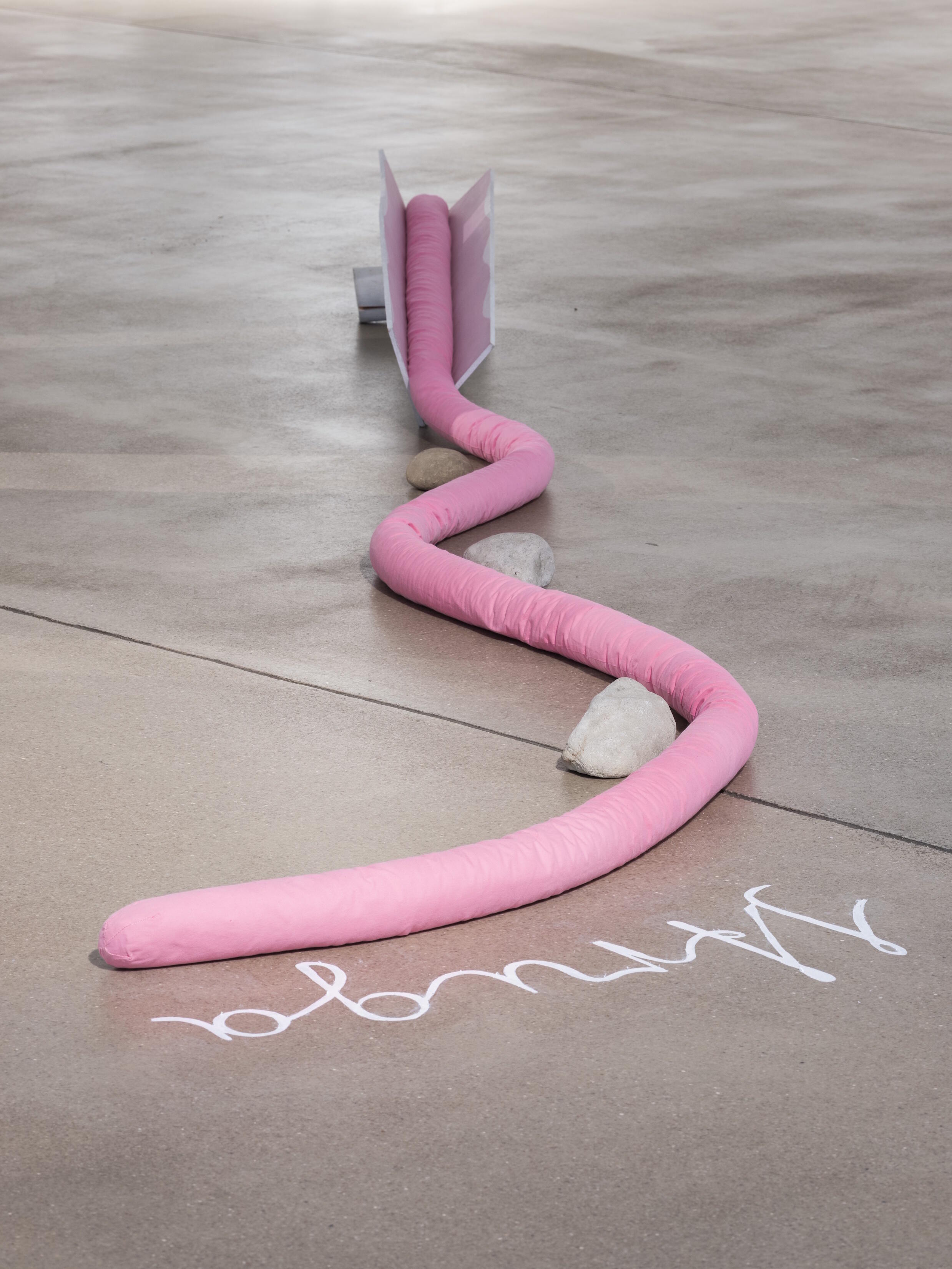Maria Pinińska-Bereś — Under the Pink Flag, Ausstellung, Kunstausstellung, Bochum, Kunstmuseum Bochum, Ausstellungsansicht, Heinrich Holtgreve