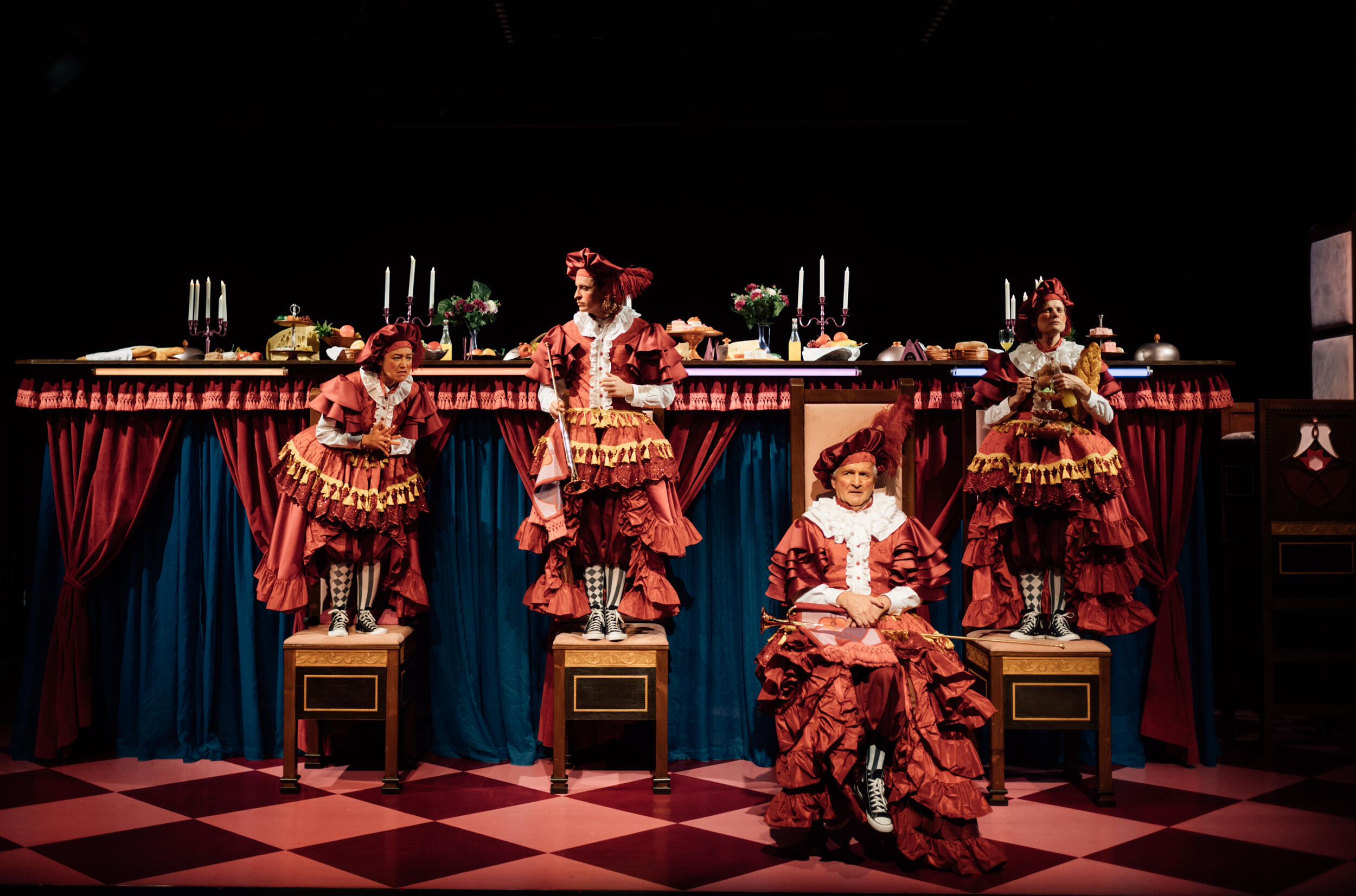 Fanfaren, Theater, Oberhausen, Theater Oberhausen, Lukas Diller, Noëlle Haeseling, Andreas Widenka