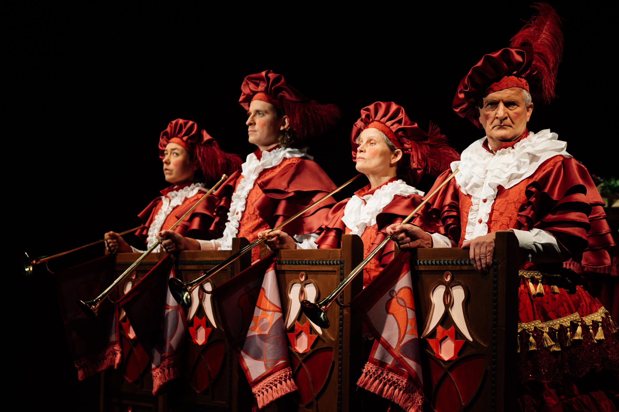 Fanfaren, Theater, Oberhausen, Theater Oberhausen, Lukas Diller, Noëlle Haeseling, Andreas Widenka