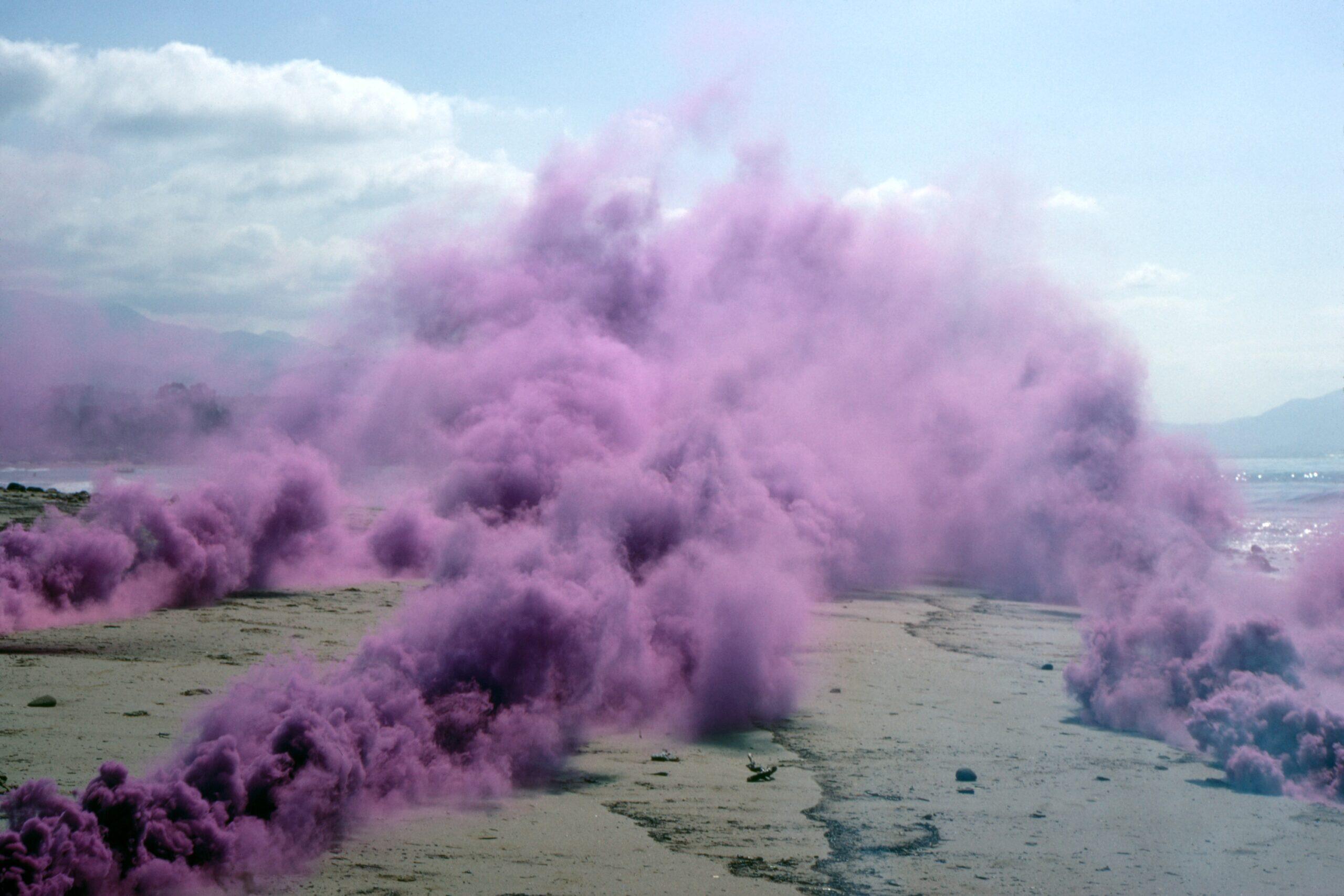 Mindset Los Angeles, Ausstellung, Kunstausstellung, Herford, Marta Herford, Judy Chicago, Purple Atmosphere, Santa Barbara, Kalifornien,  Jessica Silverman Gallery, VG Bild-Kunst,