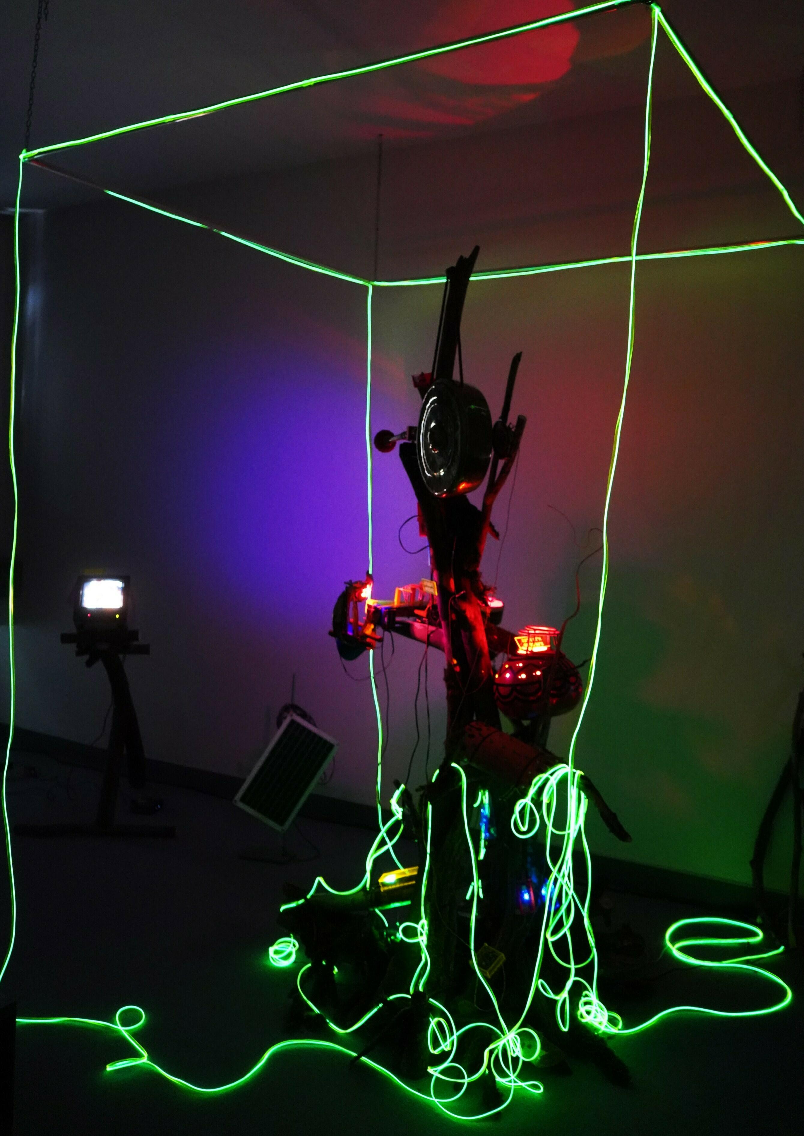 Rundgang an der KHM 2025, Köln, KHM – Kunsthochschule für Medien, Ausstellung, Kunstausstellung, Bidisha Das, Sounding, Earth Media Art