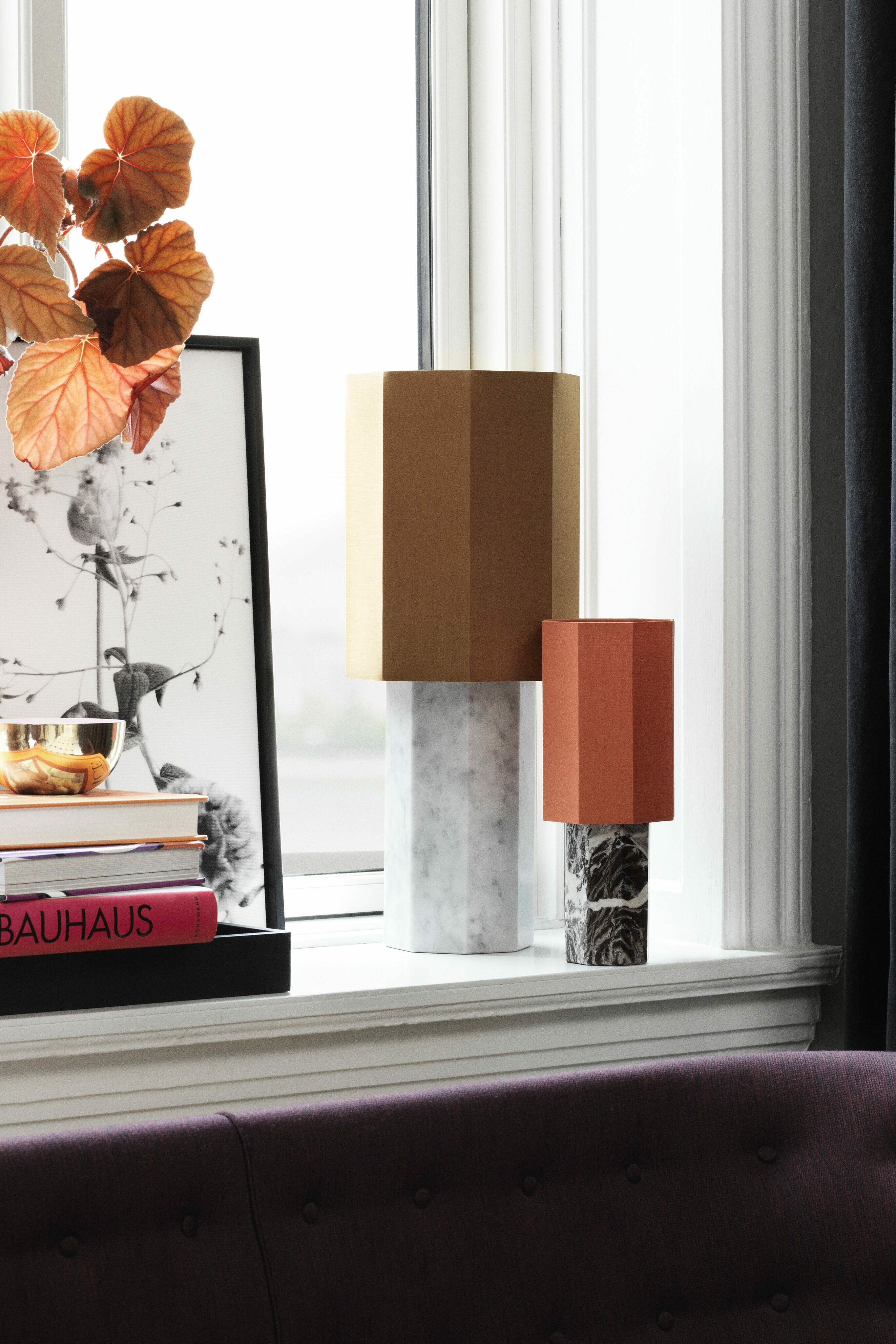 eight over eight louise roe lampe tischlampe marmor design inneneinrichtung einrichtungsidee