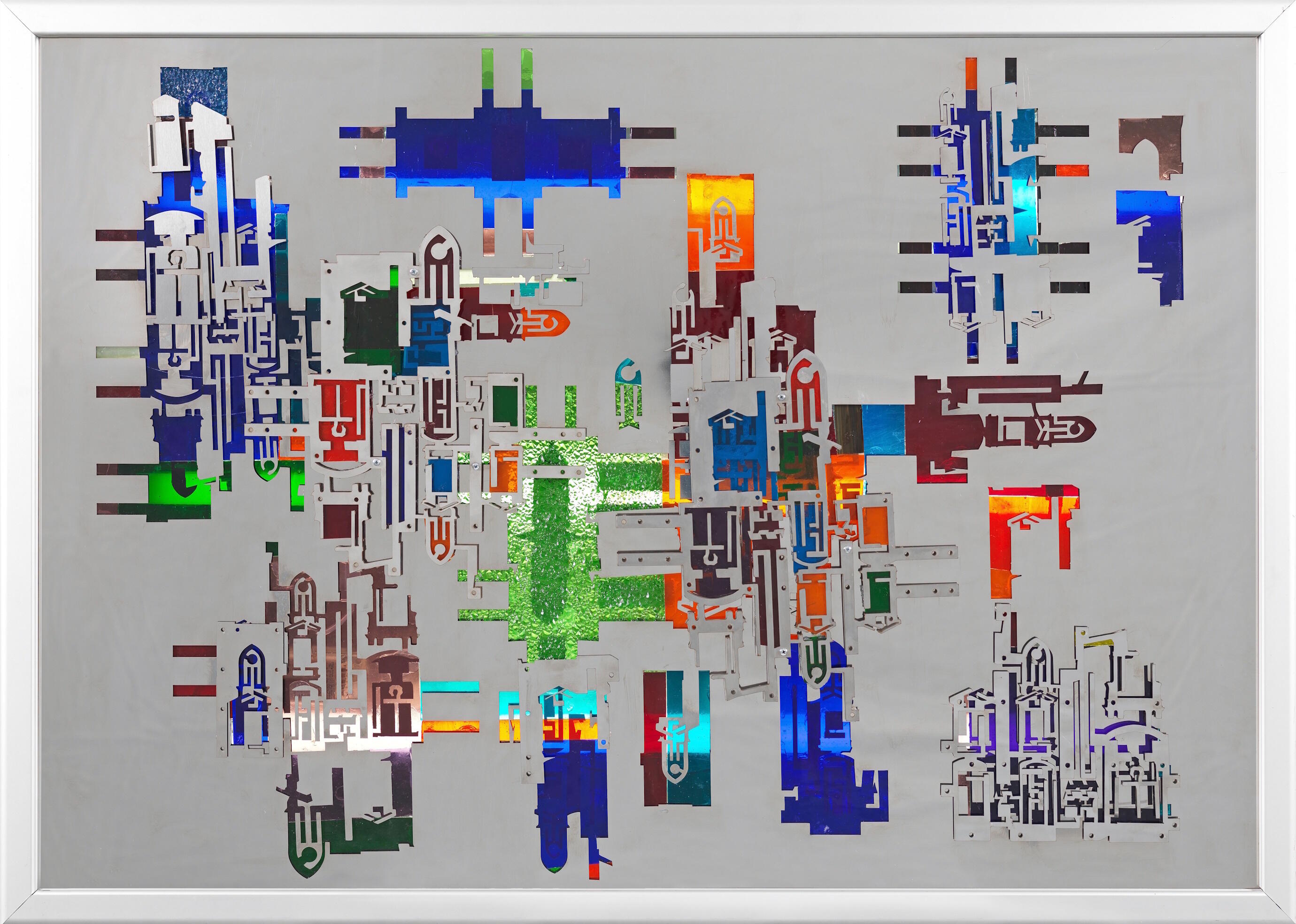 Bilal Hakan Karakaya, Koffer der Unsichtbaren, Ausstellung, Kunstausstellung, Düsseldorf, Galerie Anna Laudel, City Maps Series No 01, Hadiye Cangökce