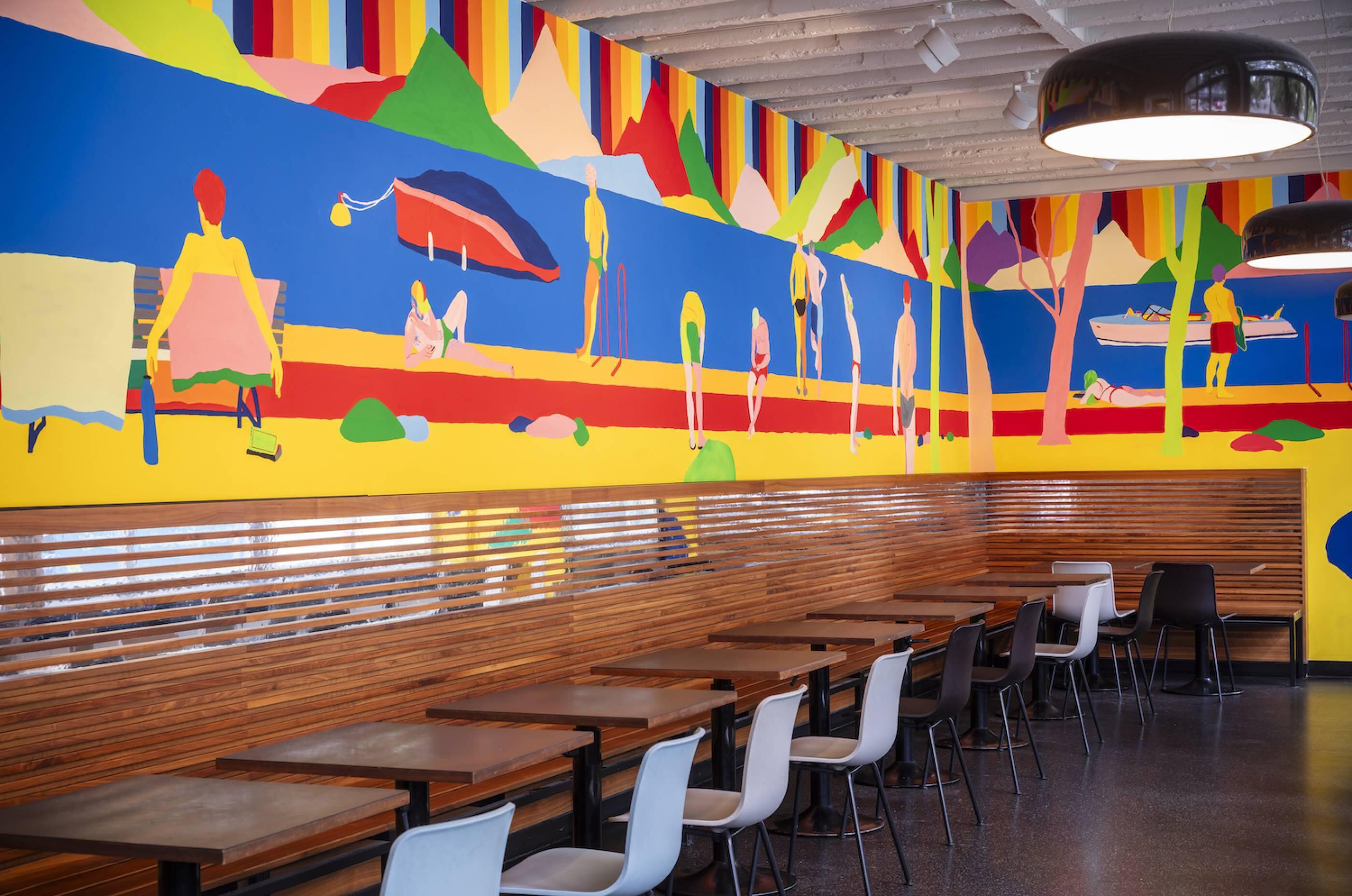 Work in Progress, Ausstellung, Kunstausstellung, Düsseldorf, Kunsthalle Düsseldorf, Navot Miller, Wandmalerie, Berlin Foundation, David von Becker