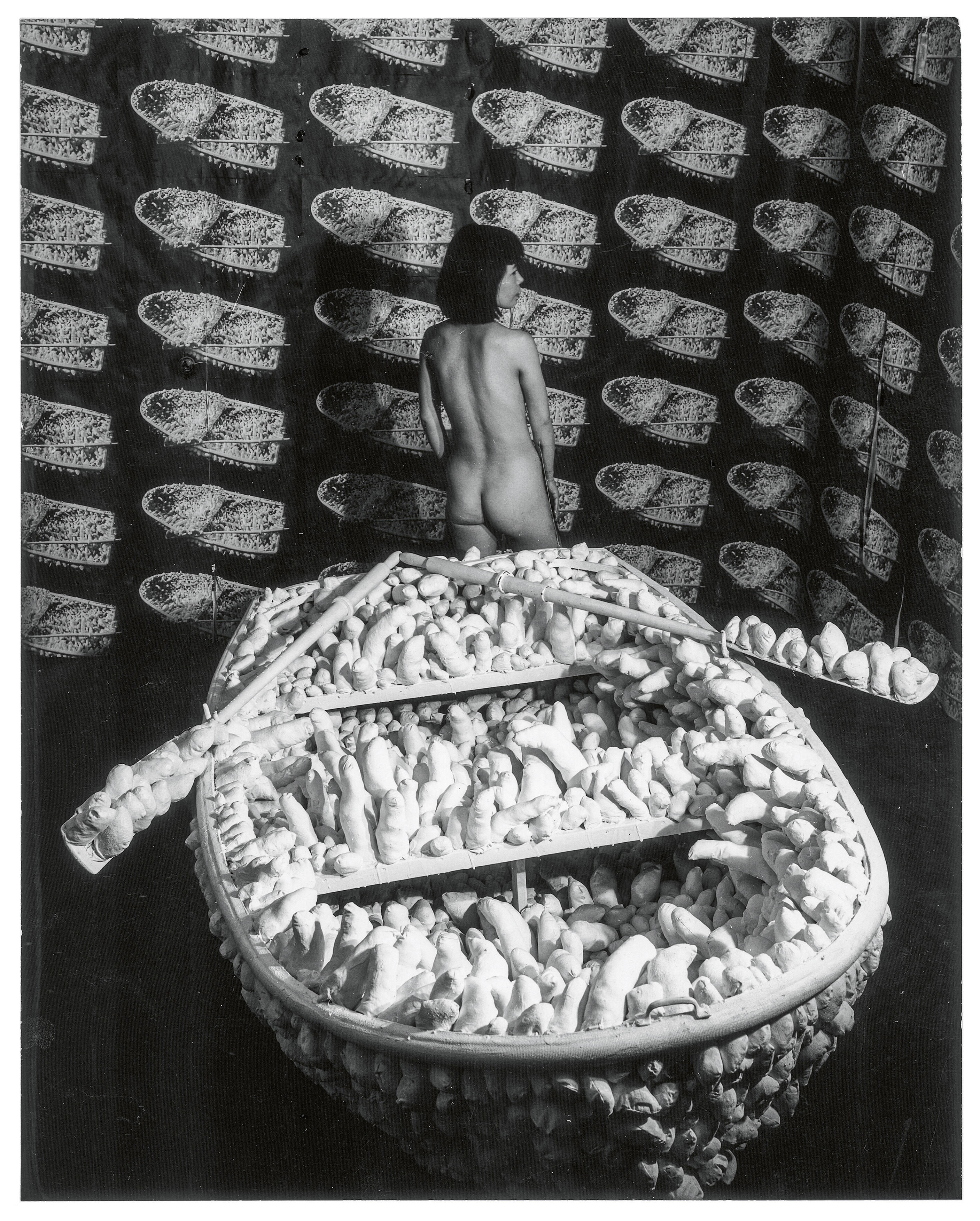 Yayoi Kusama, Ausstellung, Kunstausstellung, Köln, Museum Ludwig, Installation Aggregation: One Thousand Boats Show, Gertrude Stein Gallery, Rudy Burckhardt, VG Bild-Kunst, Prolitteri