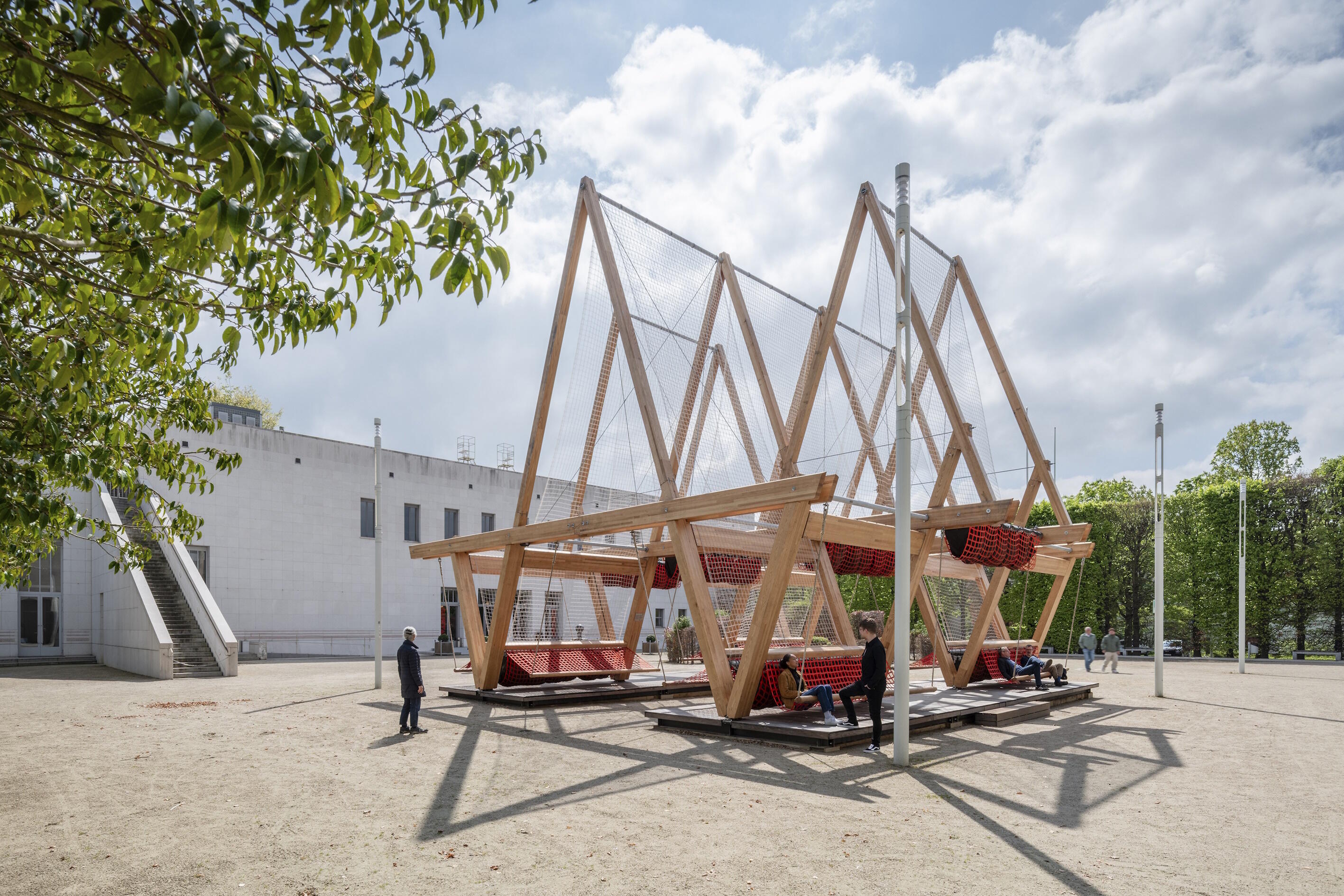 WEtransFORM, Ausstellung, Kunstausstellung, Nachhaltigkeit, Bundeskunsthalle, Bonn, Architektur, AHEC / Diez Office / OMC°C, Vert, David Ertl, American Hardwood Export Council