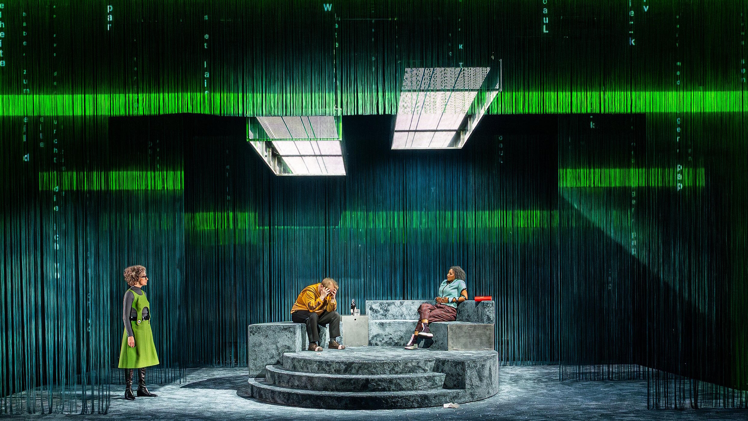 Der Fall McNeal, Theater, Düsseldorf, Dhaus, Friederike Wagner, Thiemo Schwarz, Fnot Taddese, Thomas Rabsch
